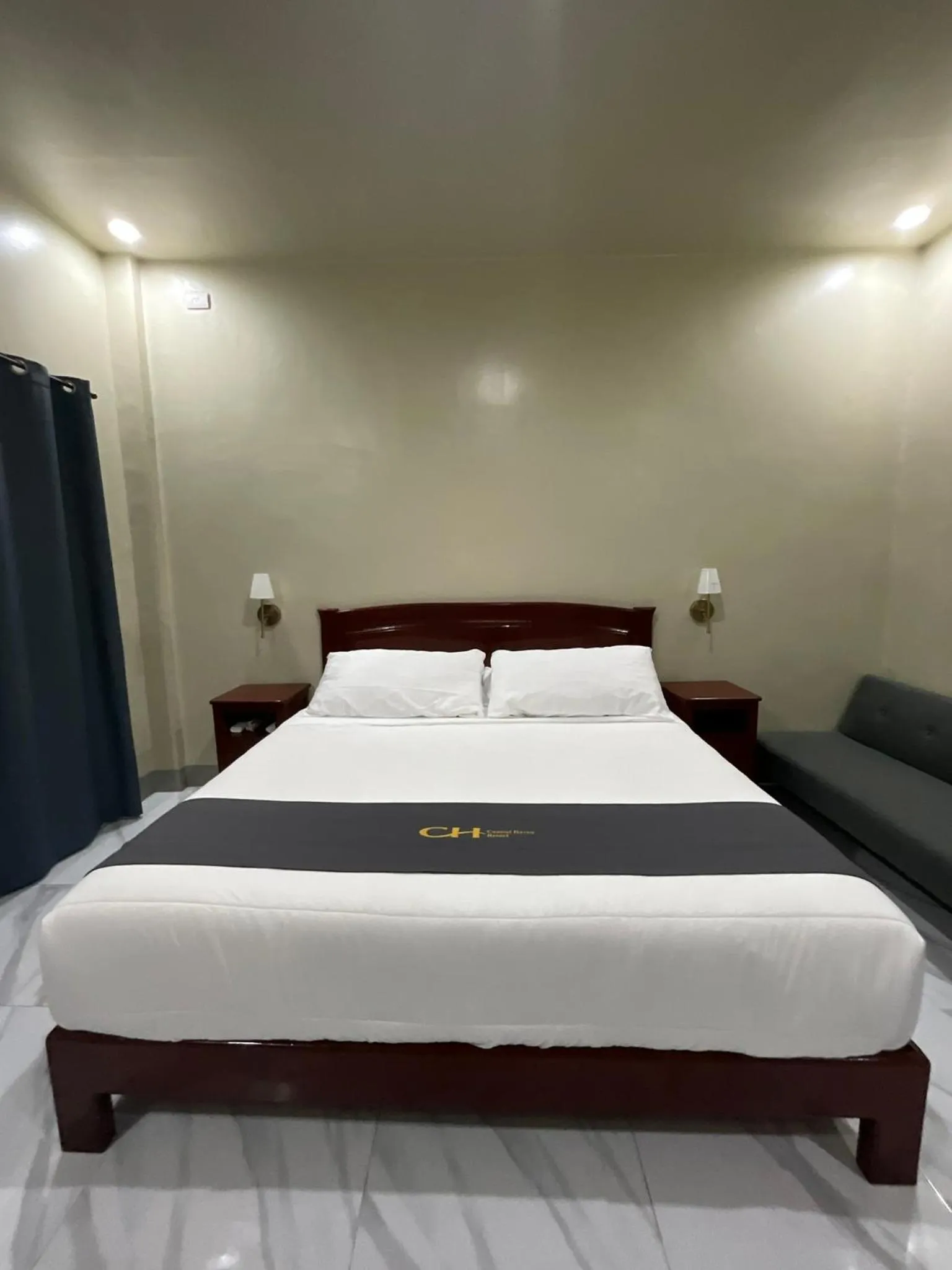 Bed in Coastal Haven Resort