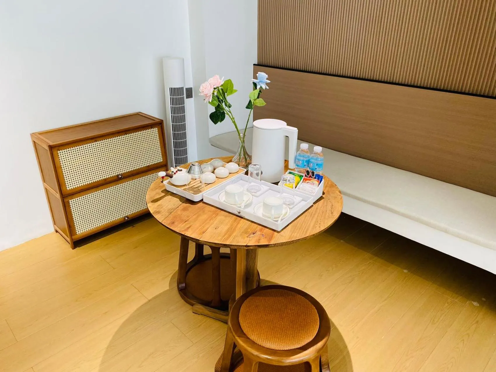 Coffee/tea facilities, Bed in Willander Resort