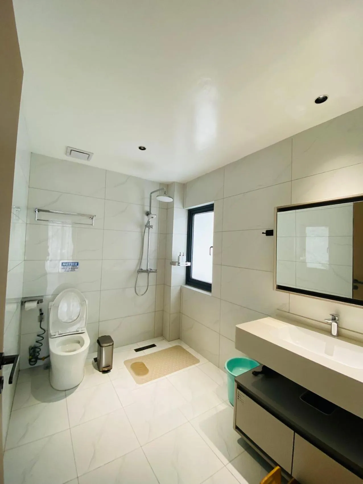 Shower in Willander Resort