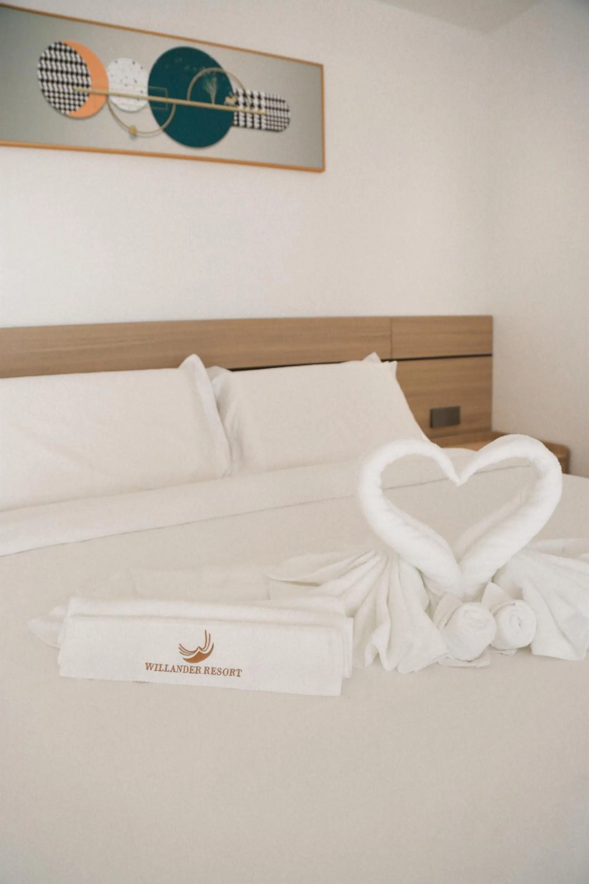 Bed in Willander Resort