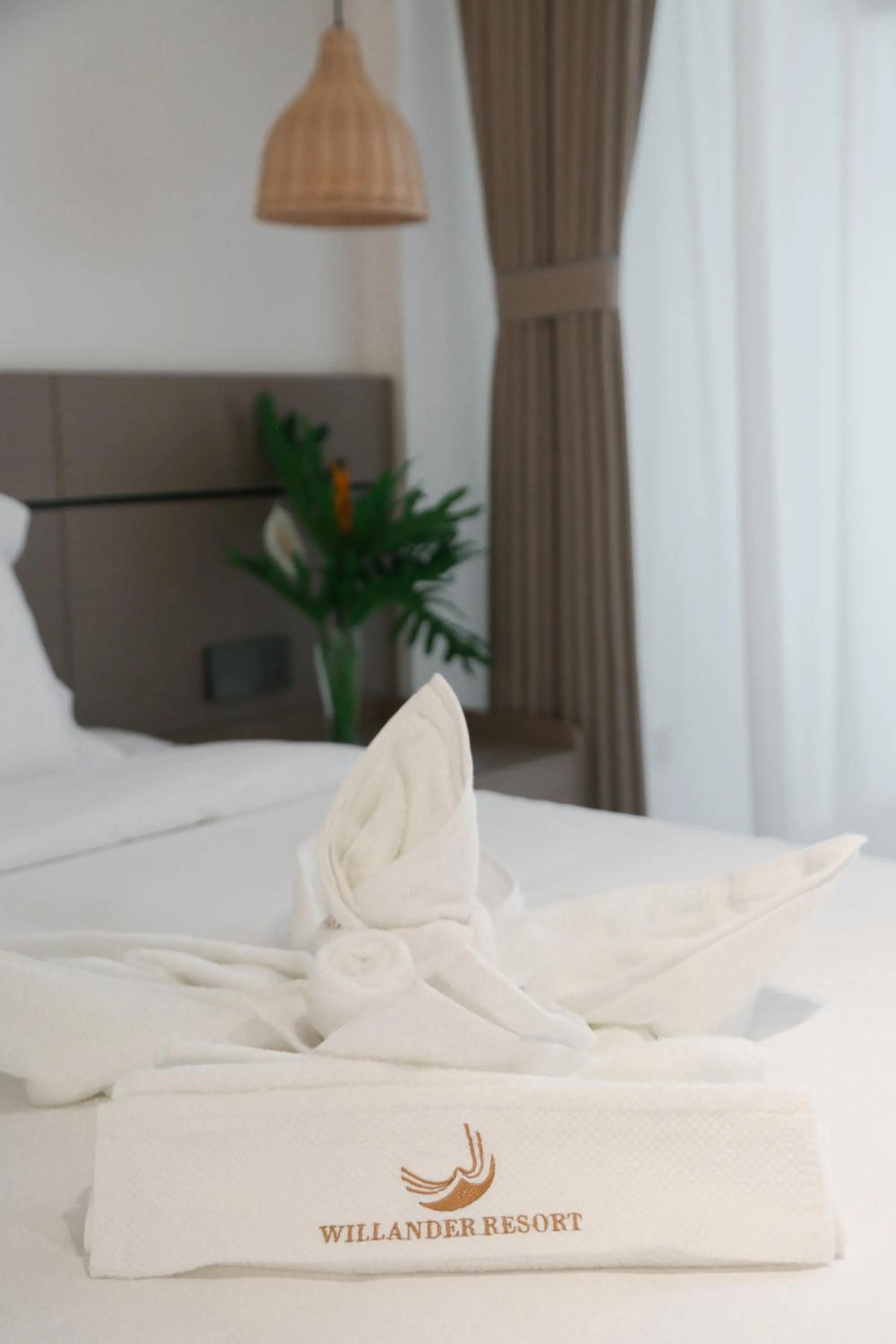 Bed in Willander Resort