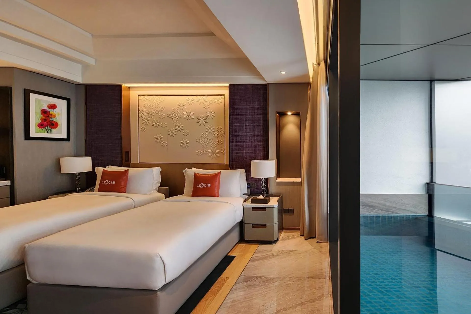 Bed in Imperial Lexis Kuala Lumpur