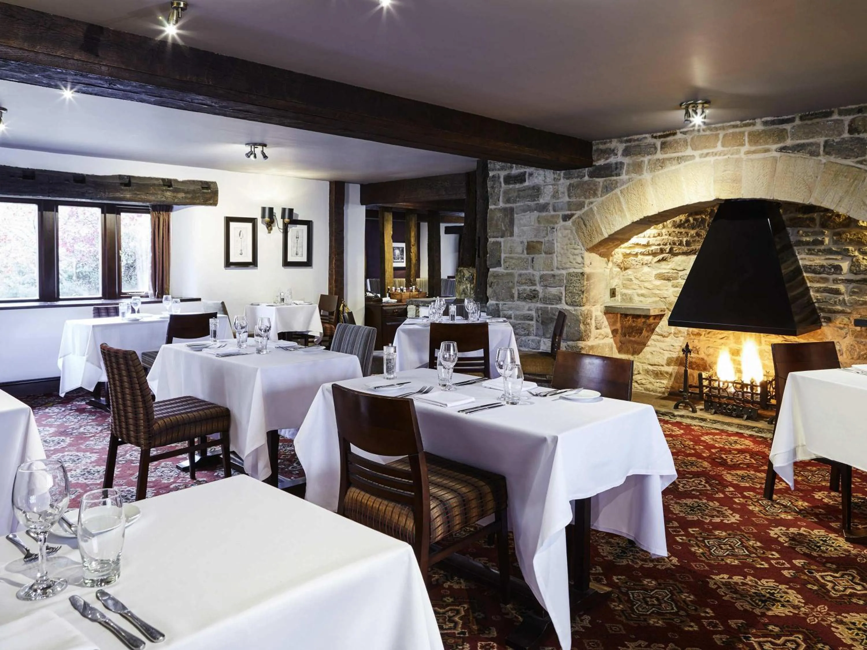 Breakfast in Mercure Barnsley Tankersley Manor Hotel