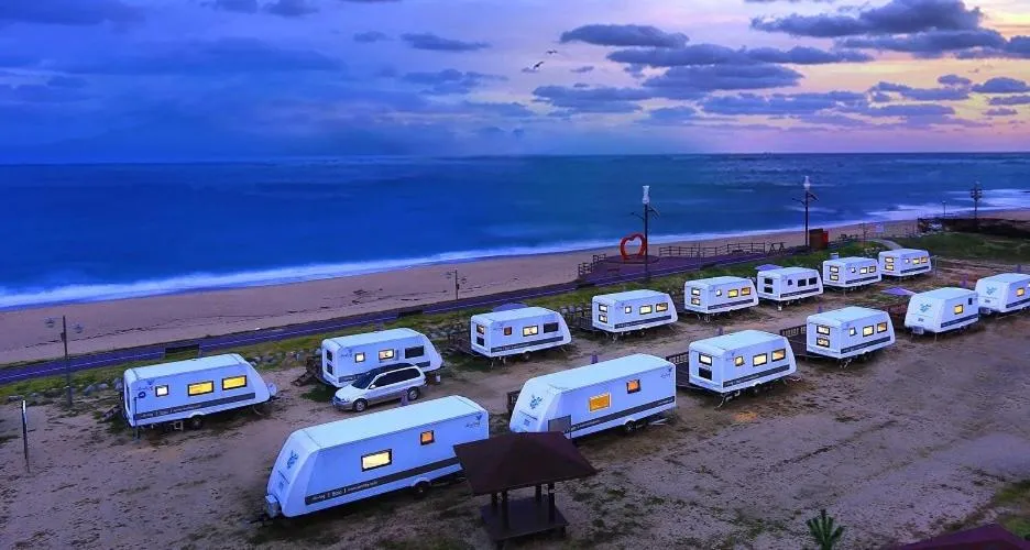 Goseong chungganjeong caravan