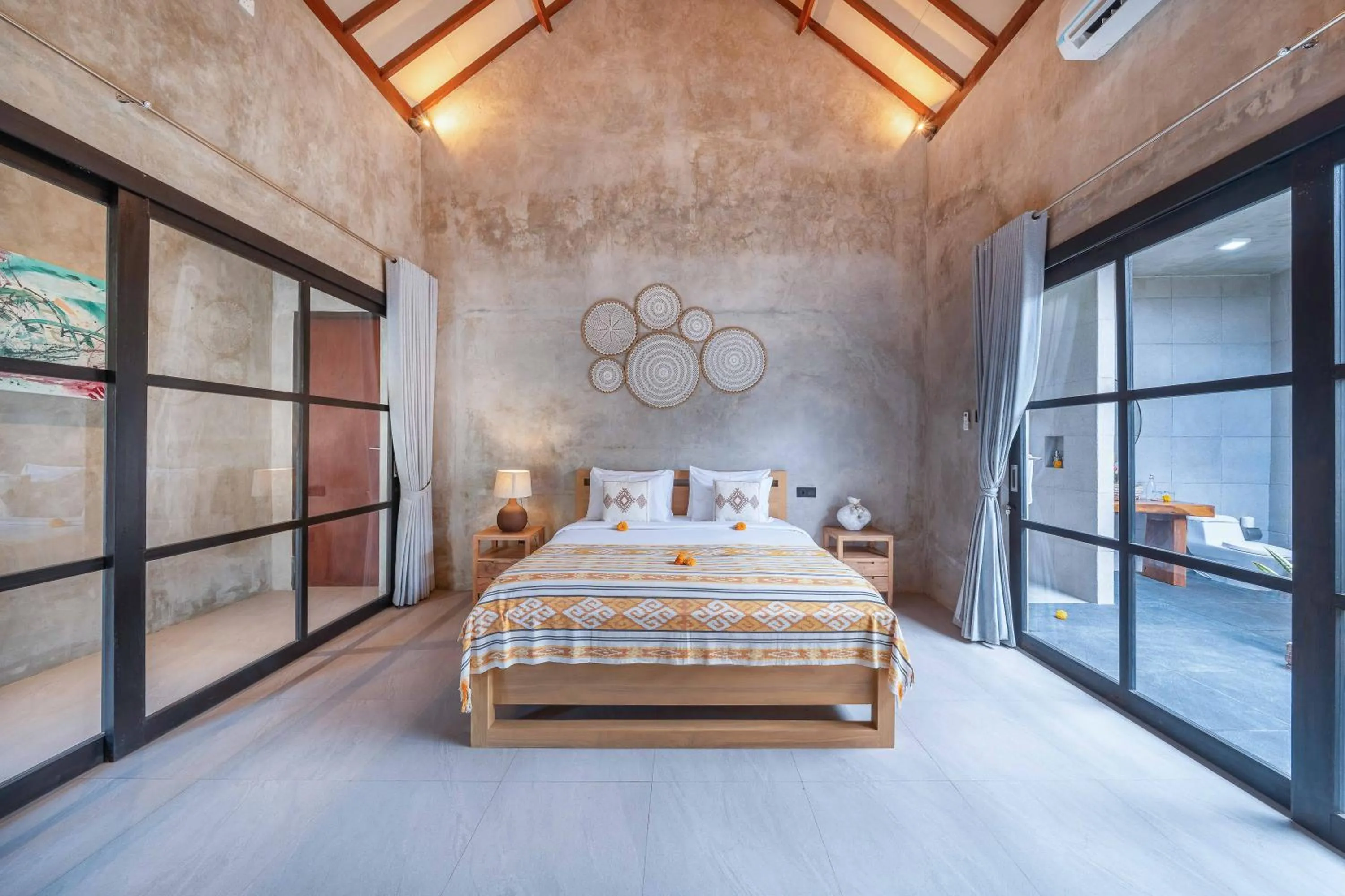 Bed in Villa Jonsu Uluwatu by Nagisa Bali