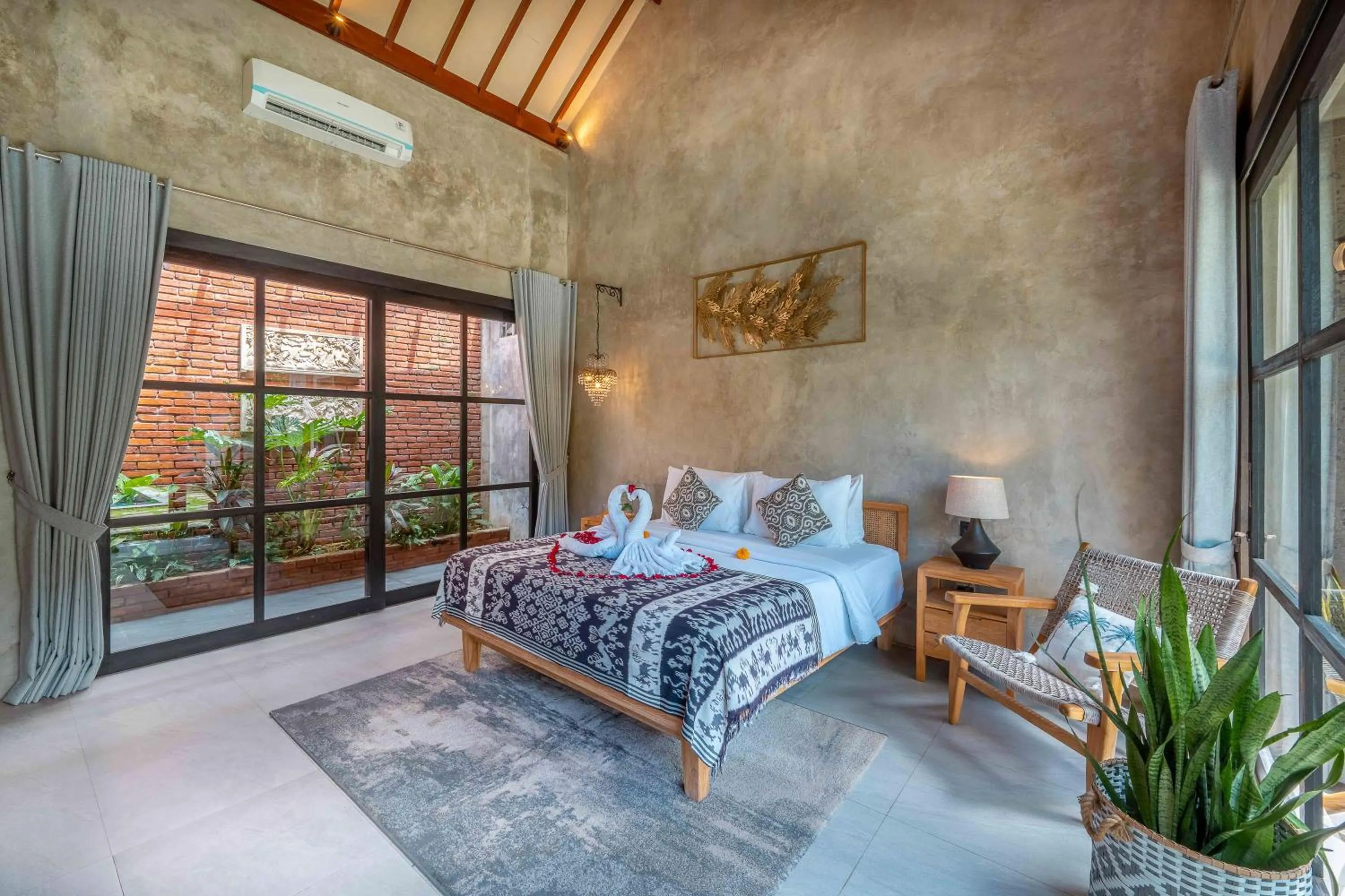 Bed in Villa Jonsu Uluwatu by Nagisa Bali