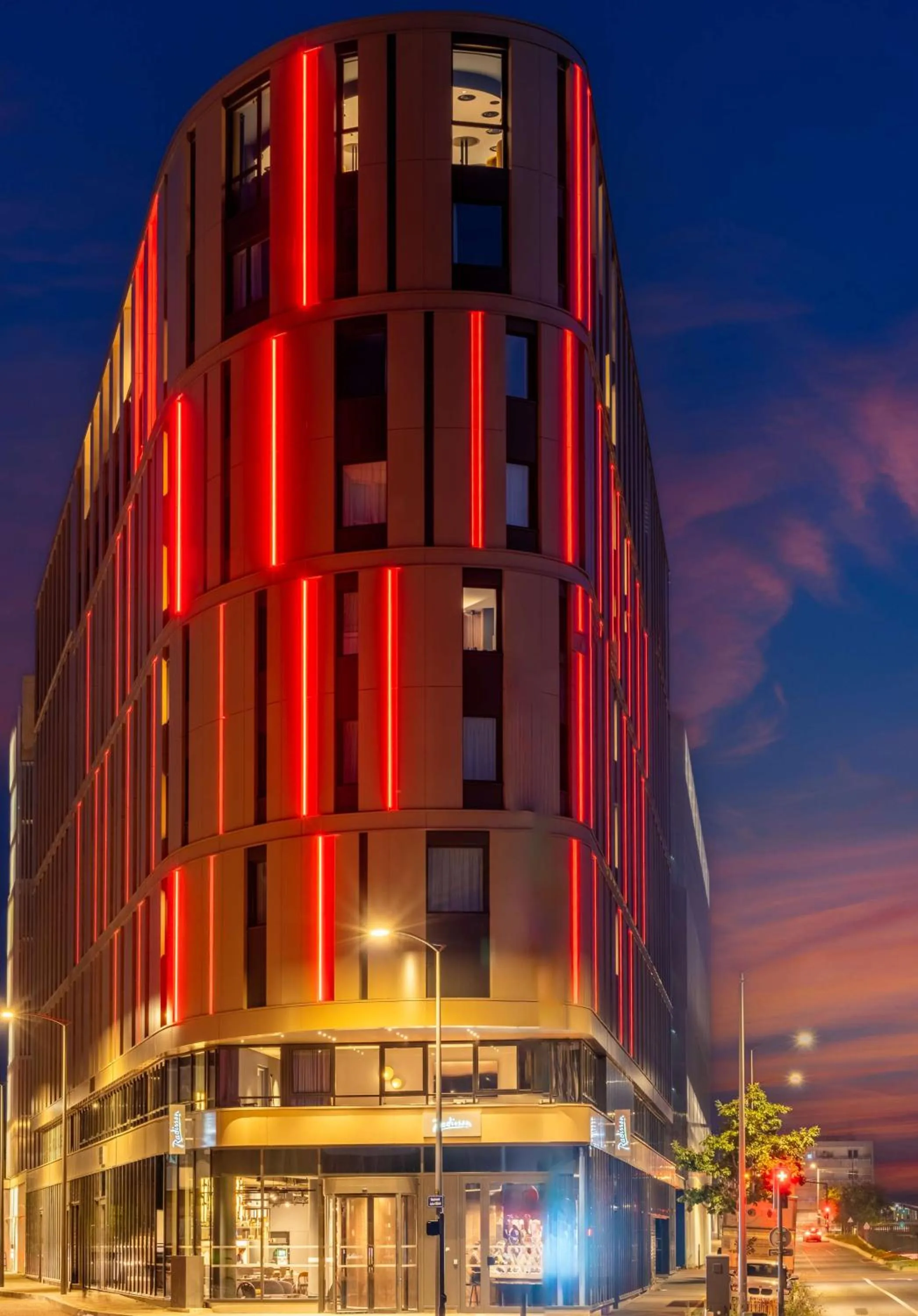 Property building in Radisson Hotel Reims