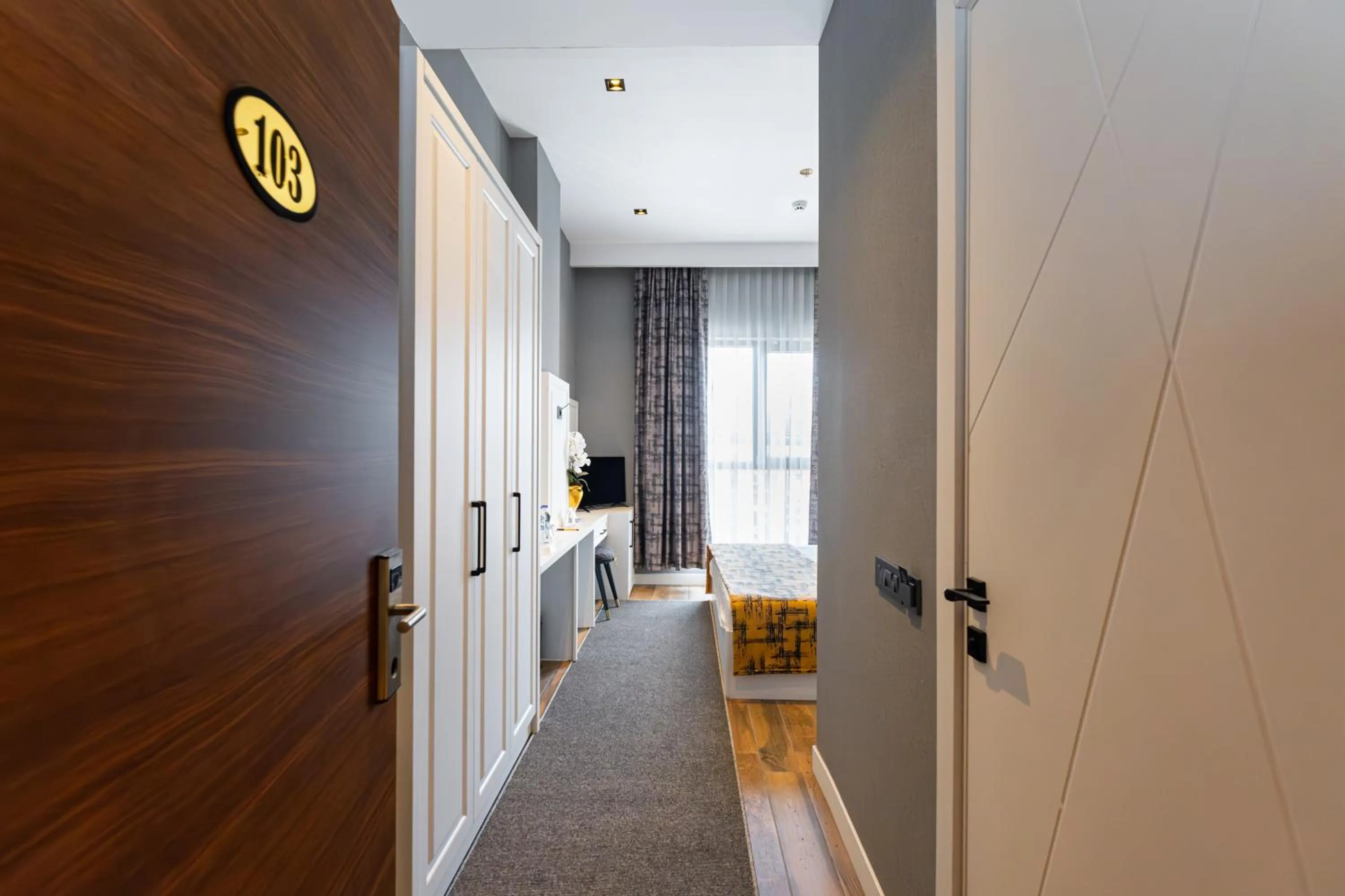 Bedroom in Hipodrom Hotel