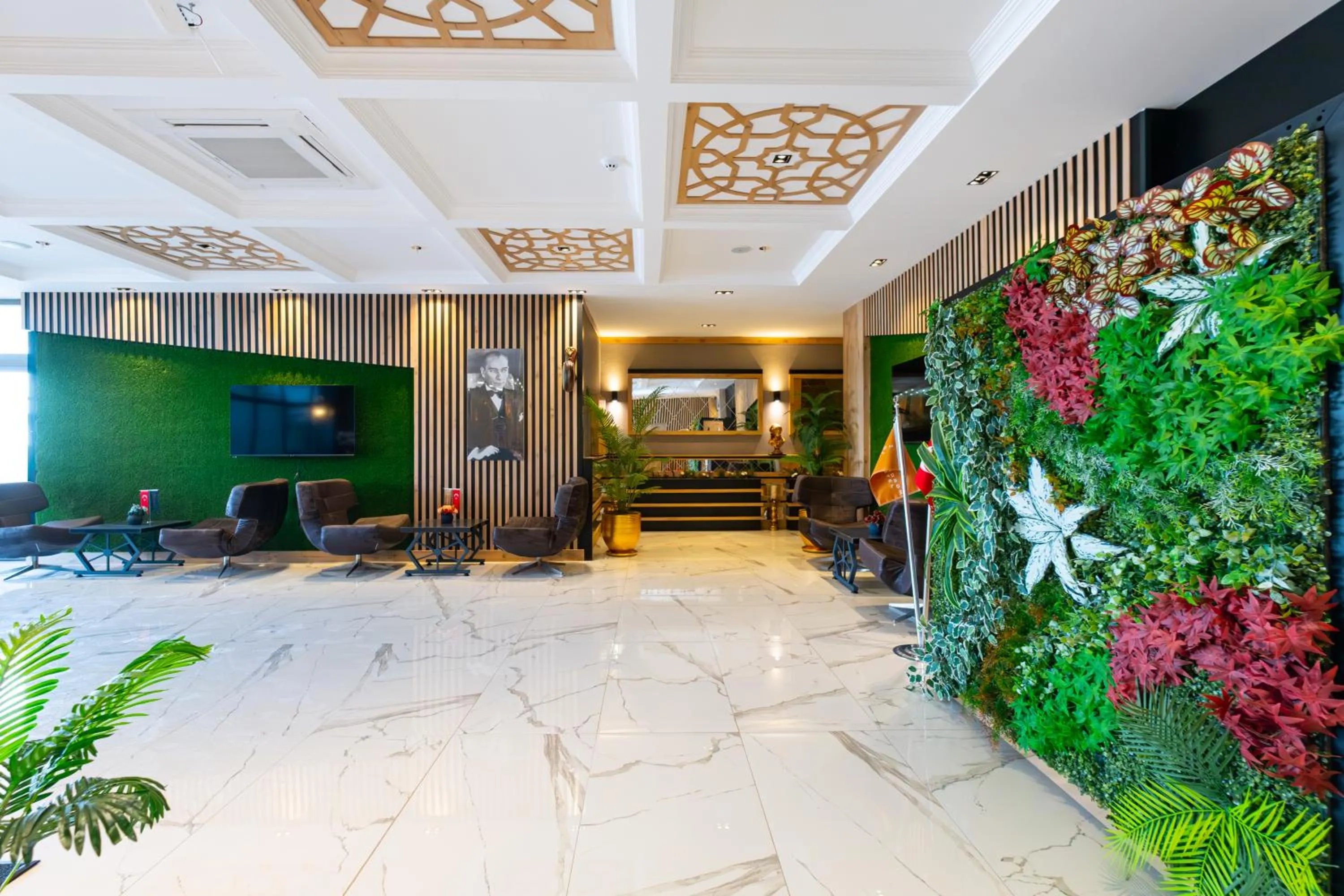 Lobby or reception in Hipodrom Hotel