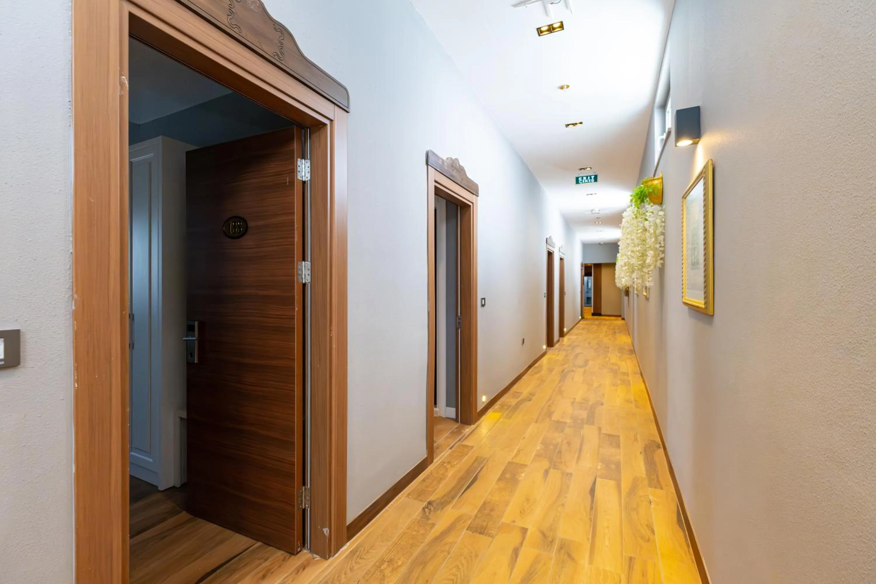 Decorative detail in Hipodrom Hotel