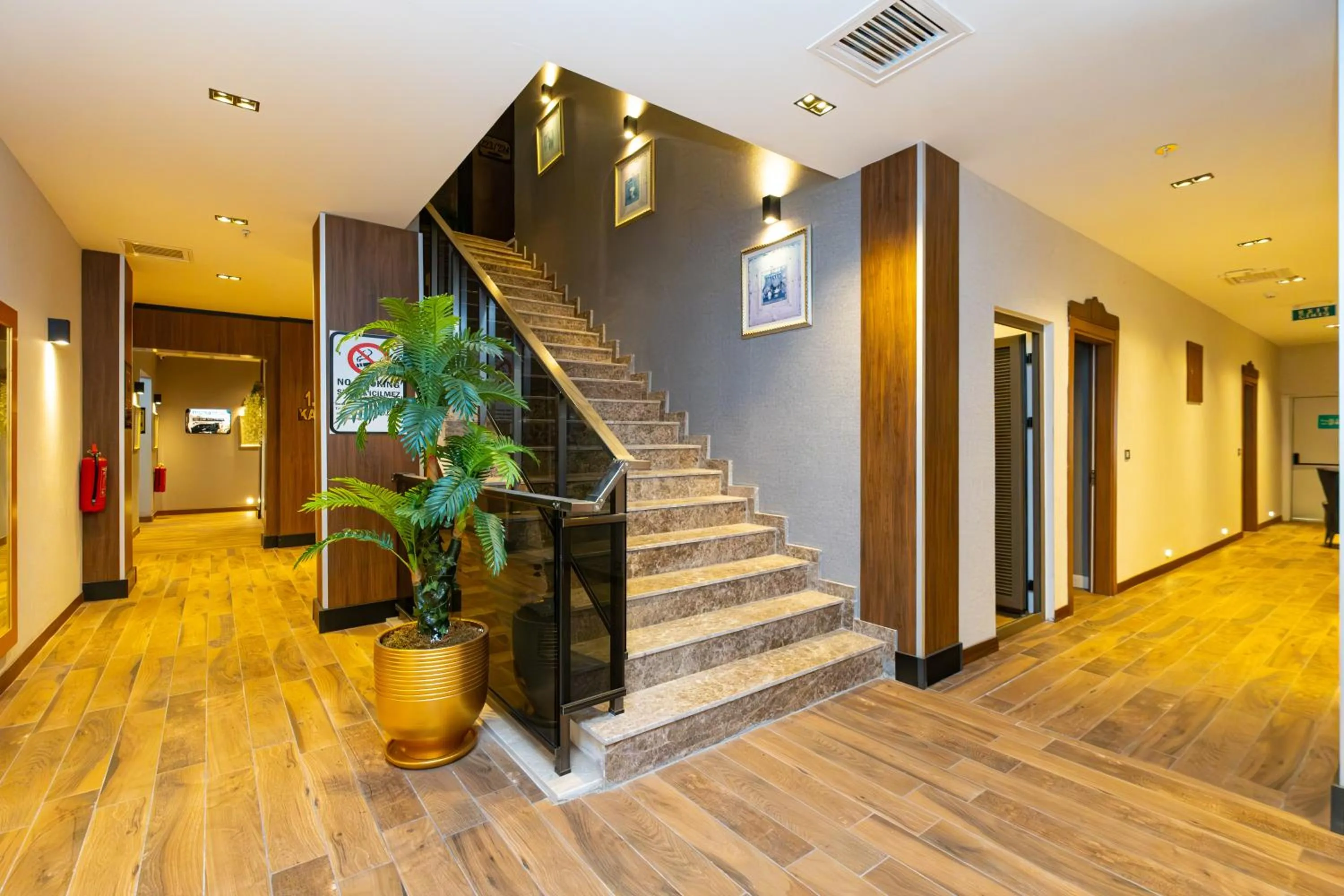 Decorative detail in Hipodrom Hotel