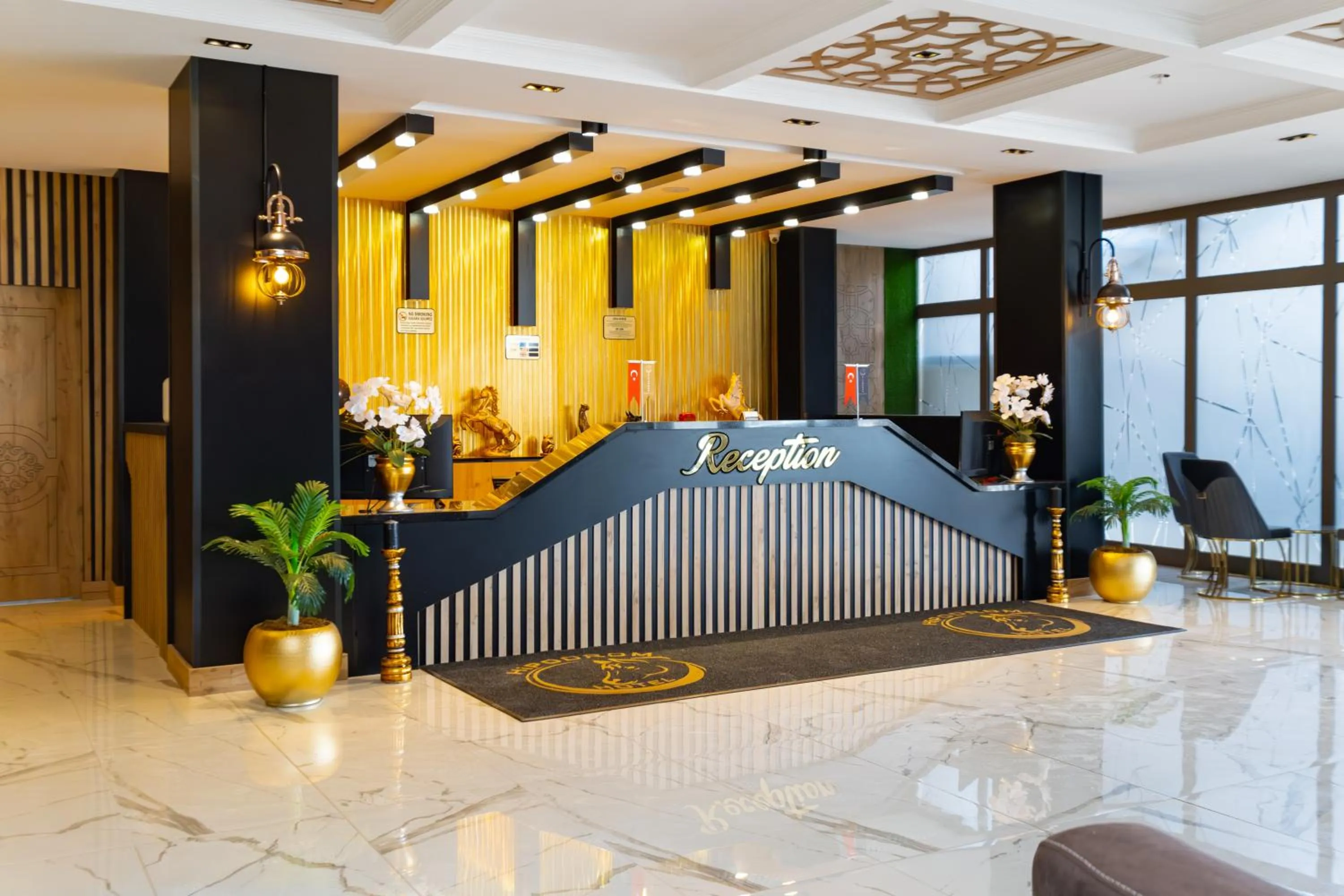 Lobby or reception in Hipodrom Hotel