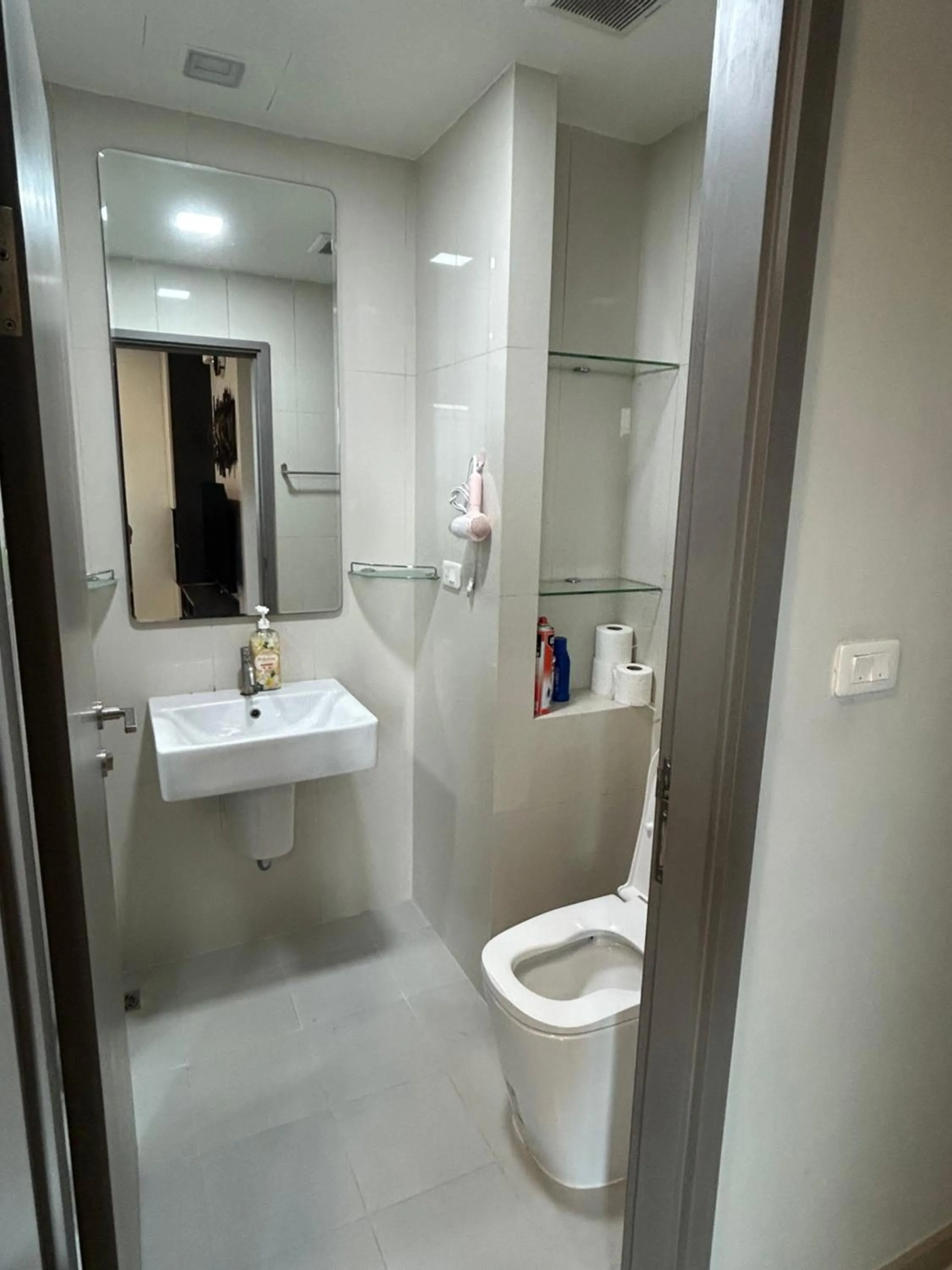 Bathroom in The Base Central Pattaya