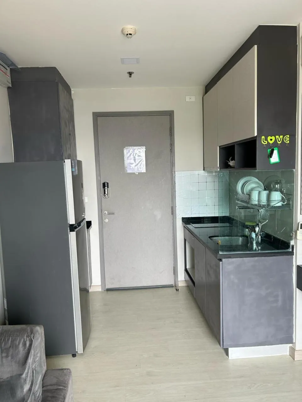 Kitchen or kitchenette in The Base Central Pattaya