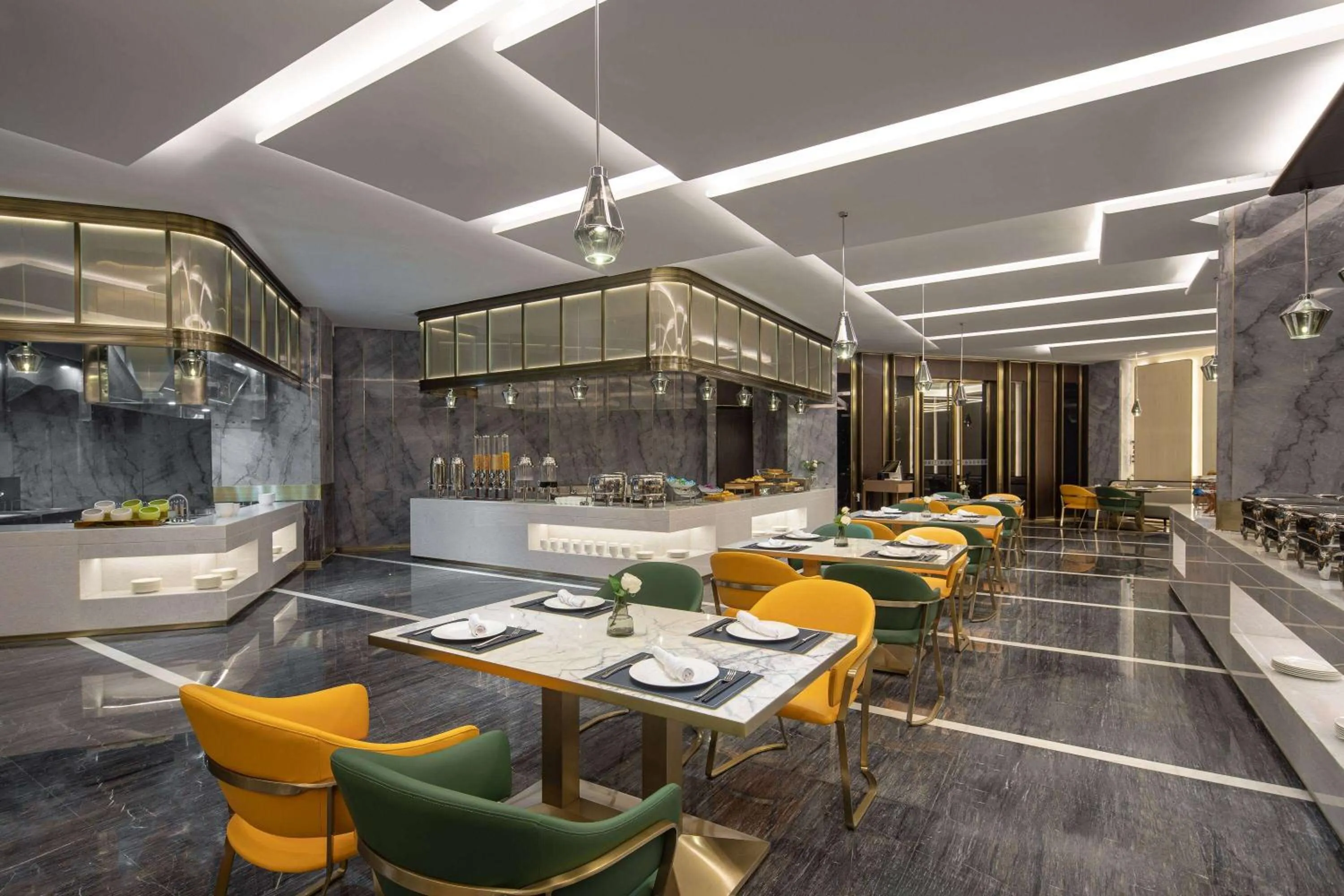 Restaurant/places to eat in Wyndham Garden FuKang Downtown