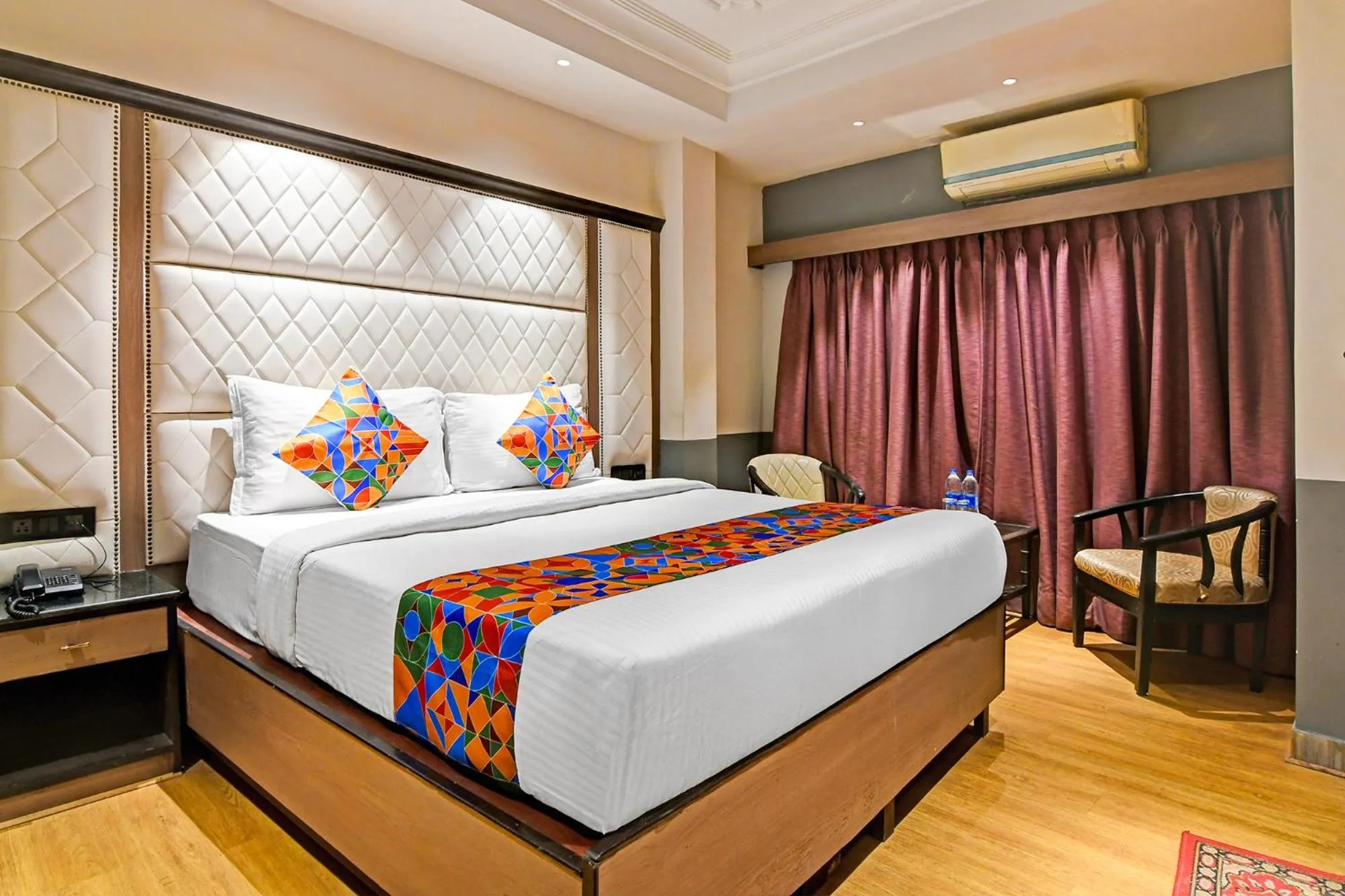 Bed in FabHotel Gulshan International - Nr Peter Cat Park Street