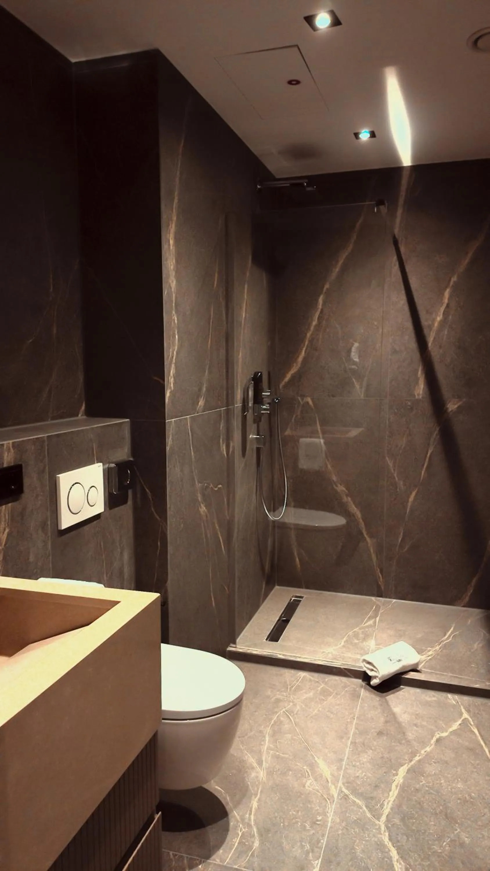 Shower in Bellman Hotel