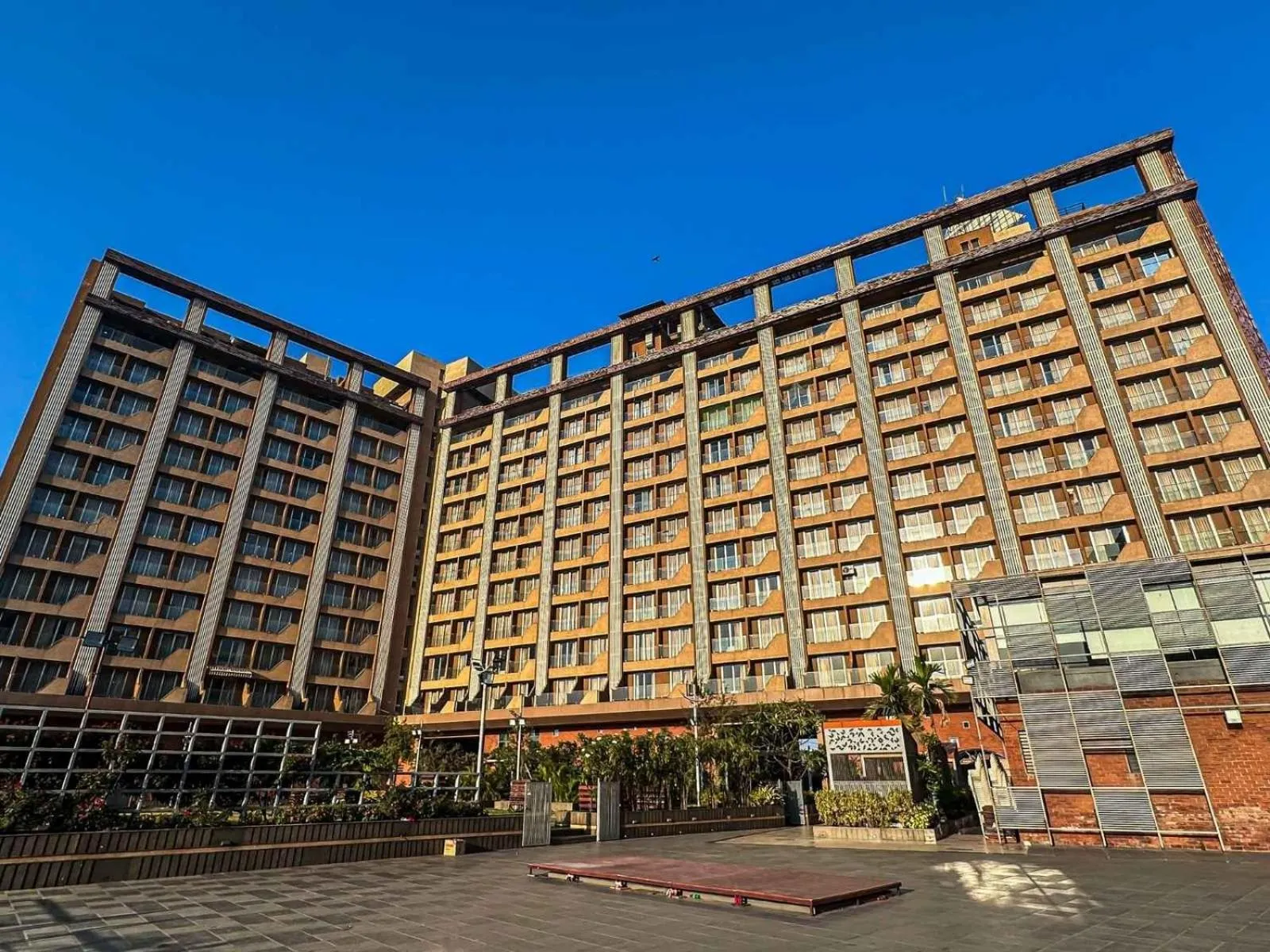 Property building in Ambition studio apartment at weekend address