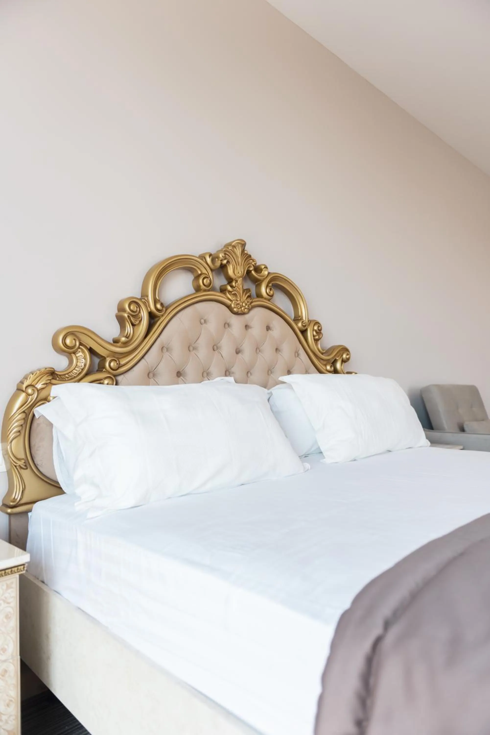 Bed in Hotel Amelia Mare