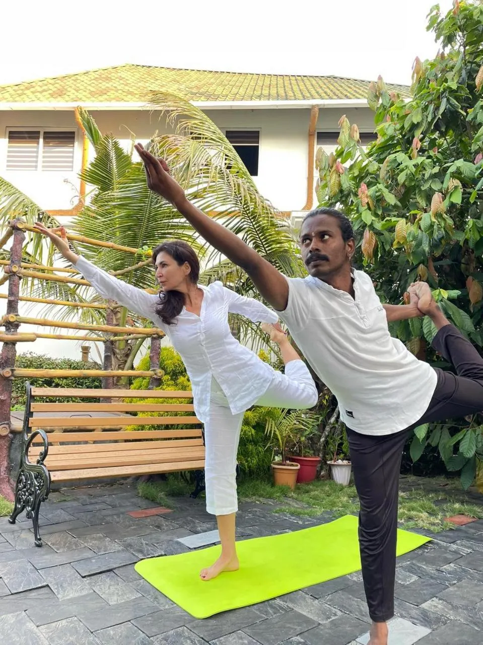 People in Ayurgem Ayurveda Yoga and Wellness Retreat Munnar