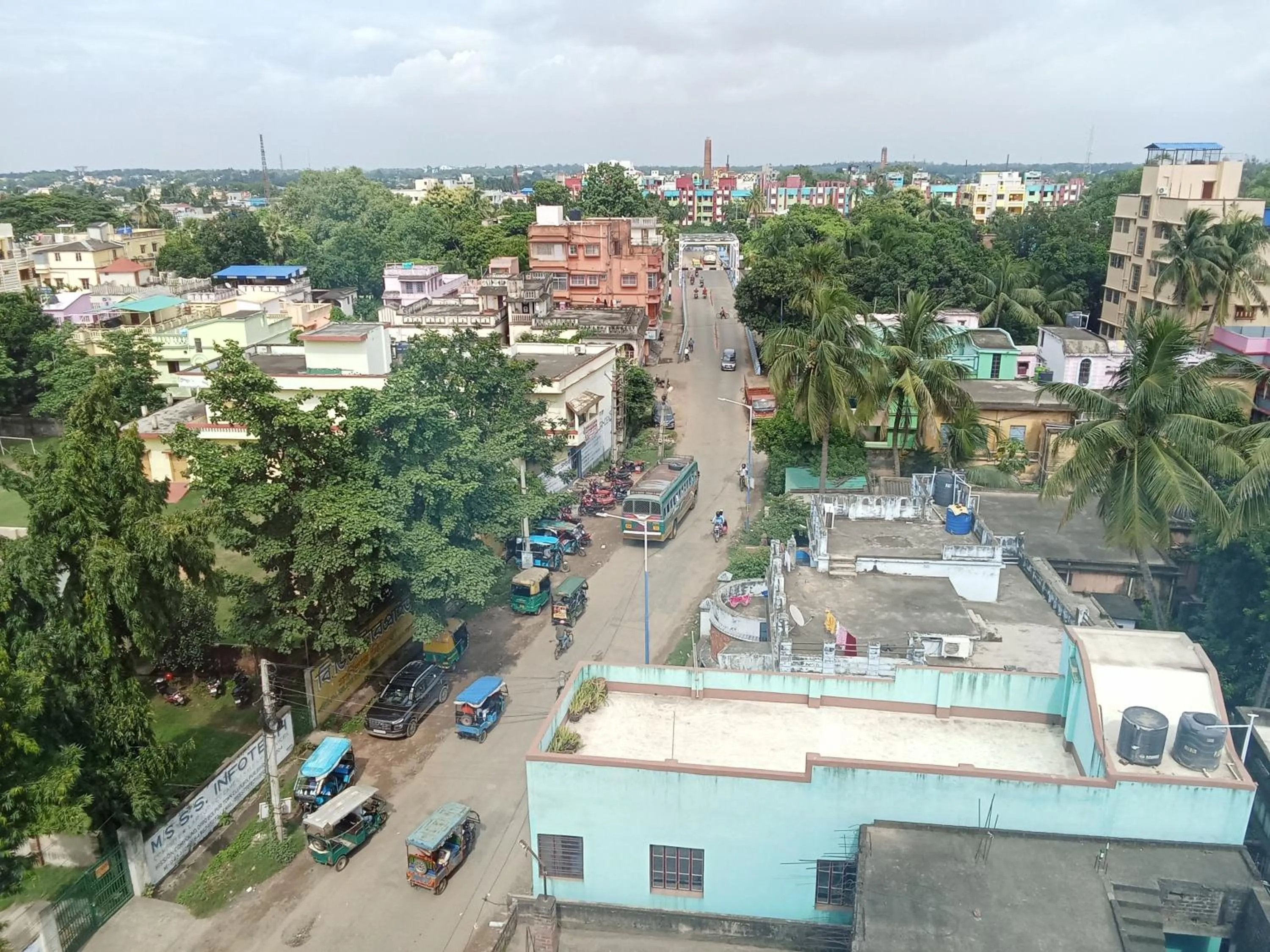 View (from property/room) in Hotel Tulusi Inn ! Bolpur, Shantiniketan ! Luxury Feel In Budget