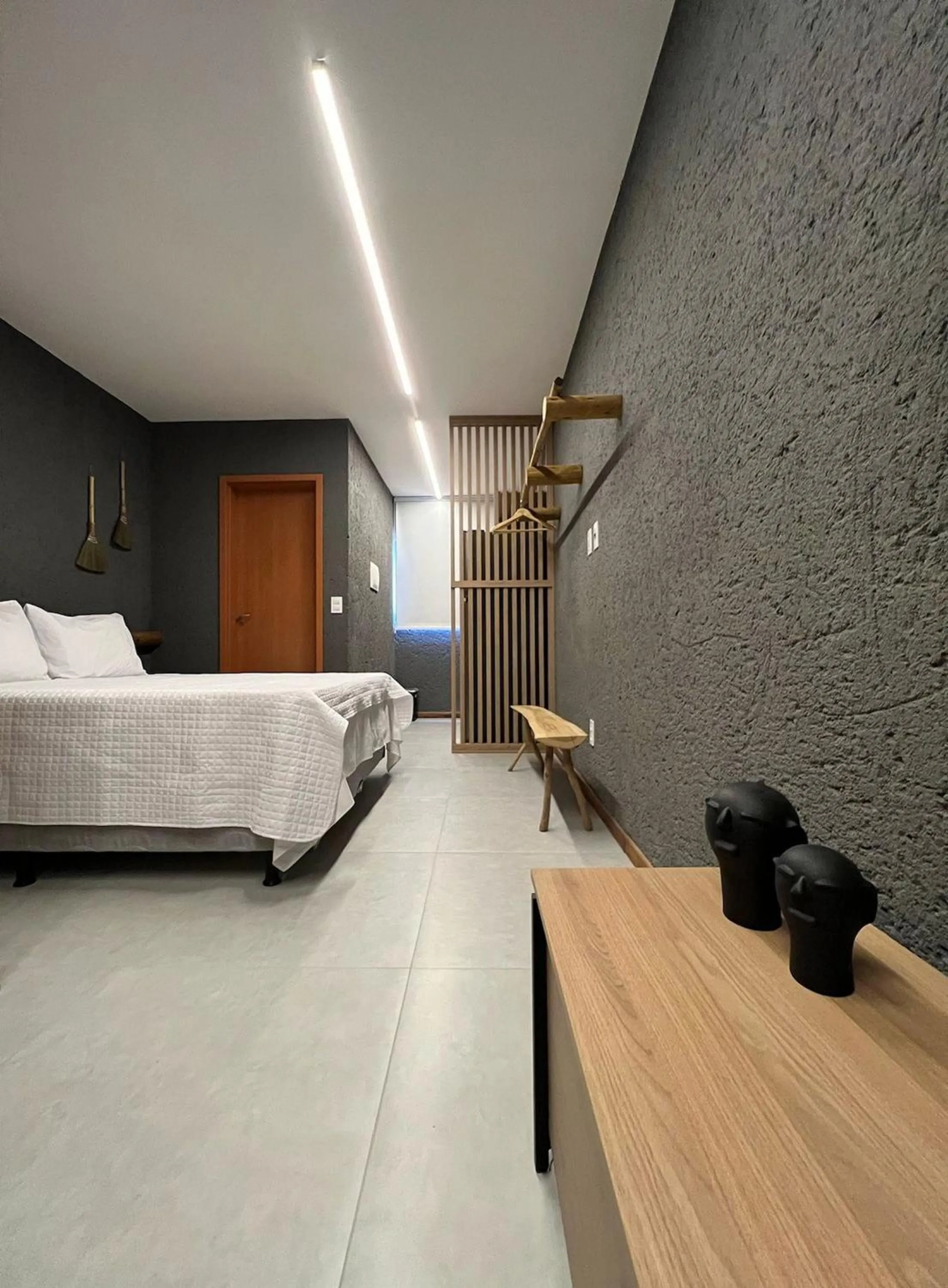 Bed in Villas Manatee Milagres por Quarto à Vista