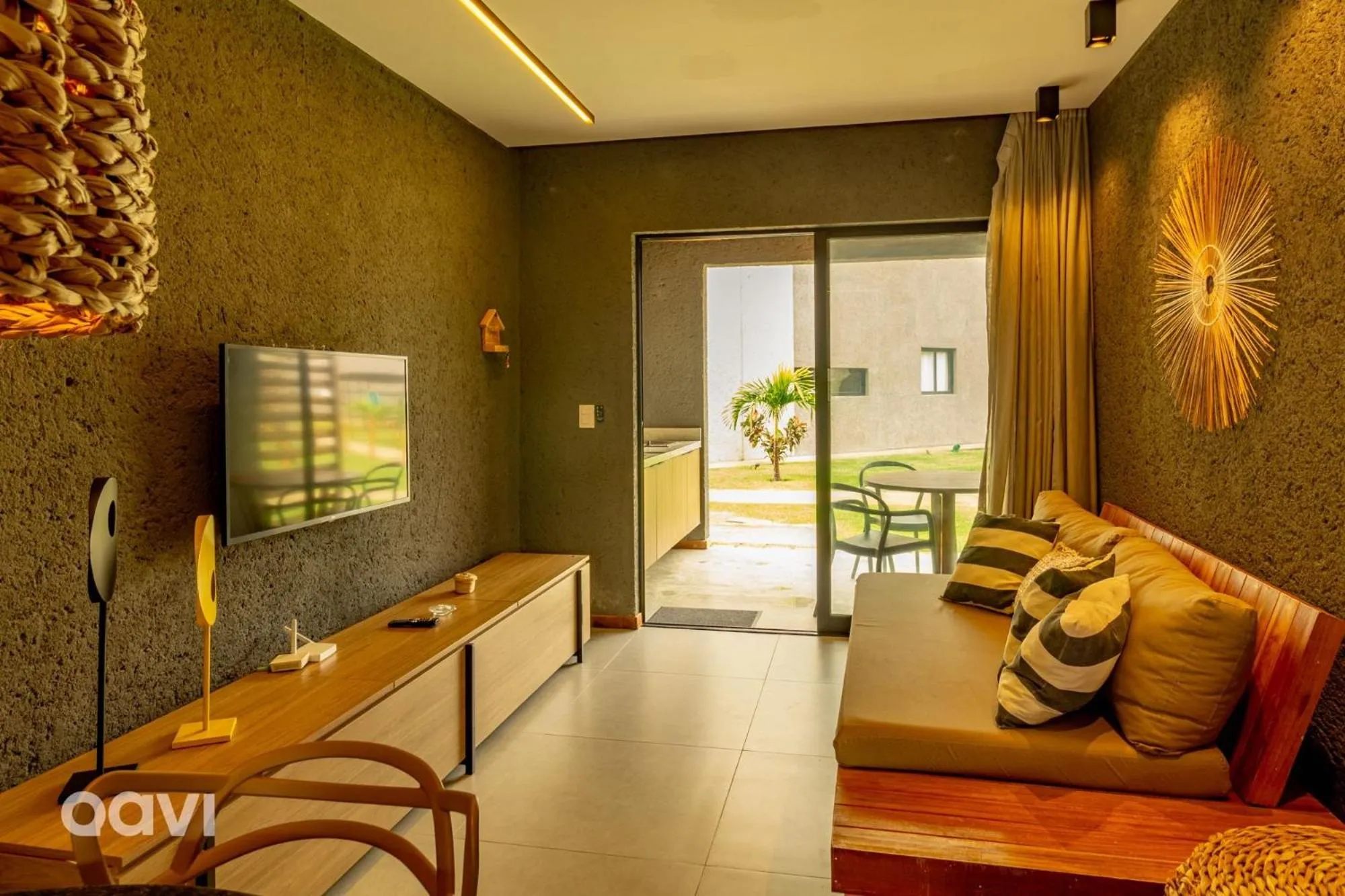 Living room in Villas Manatee Milagres por Quarto à Vista