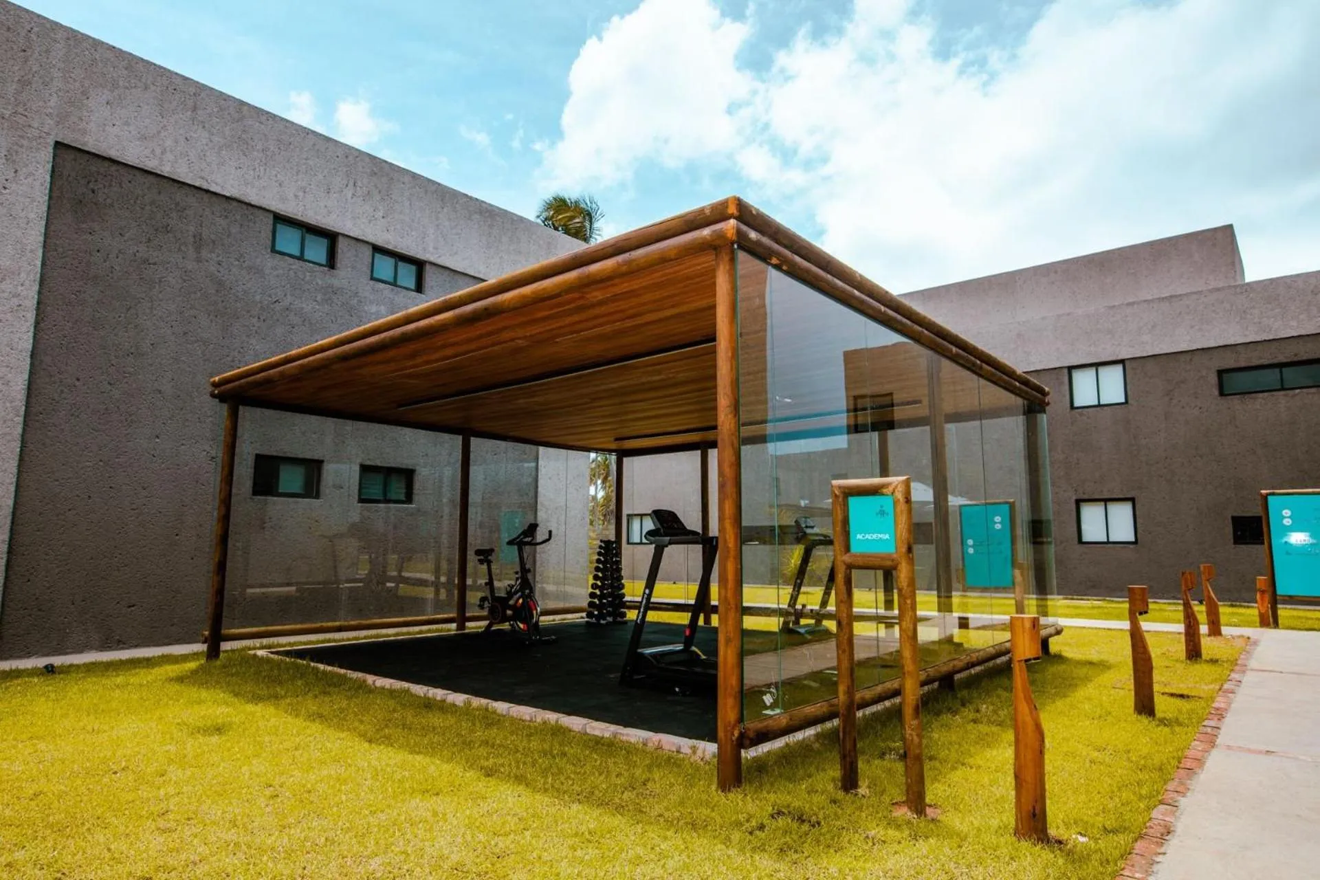 Area and facilities in Villas Manatee Milagres por Quarto à Vista