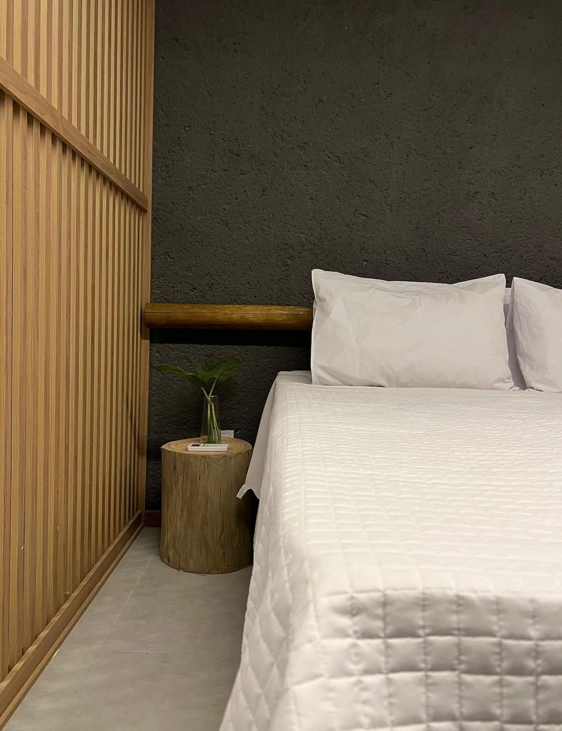 Bed in Villas Manatee Milagres por Quarto à Vista