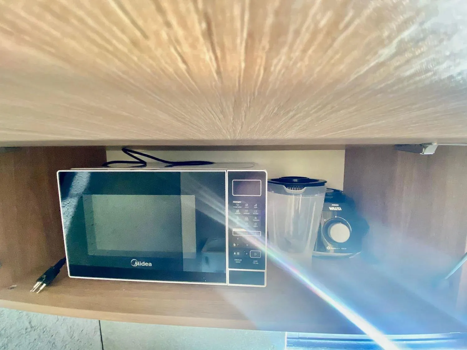 Kitchen or kitchenette in Villas Manatee Milagres por Quarto à Vista