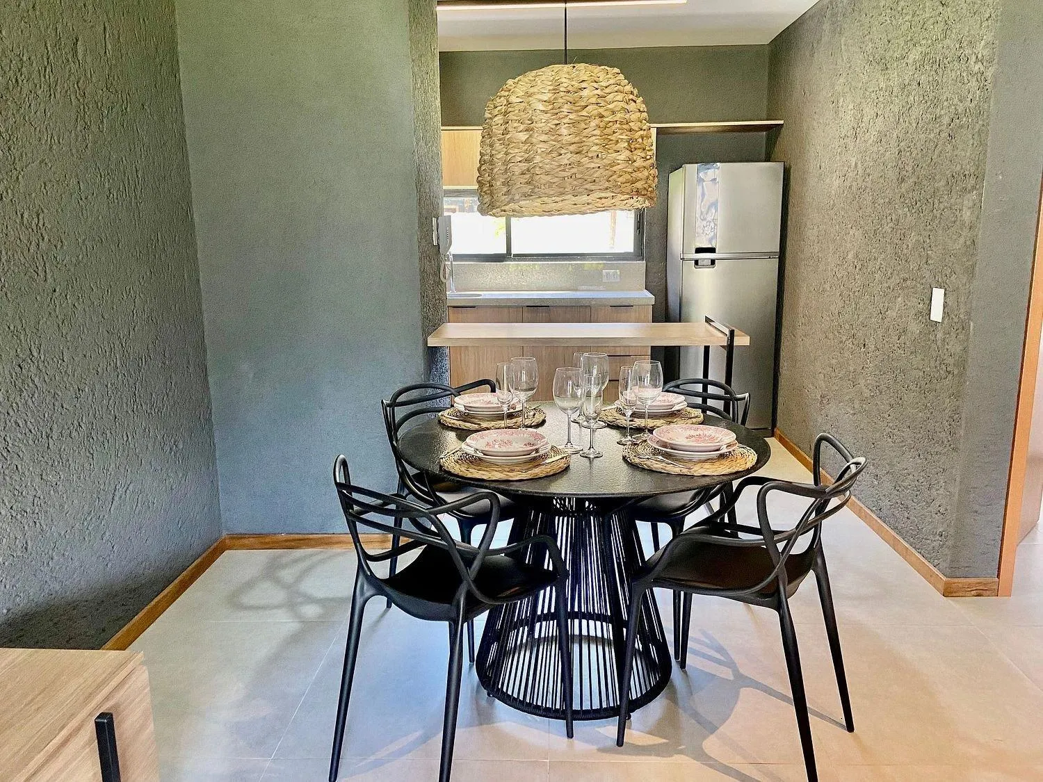 Dining area in Villas Manatee Milagres por Quarto à Vista