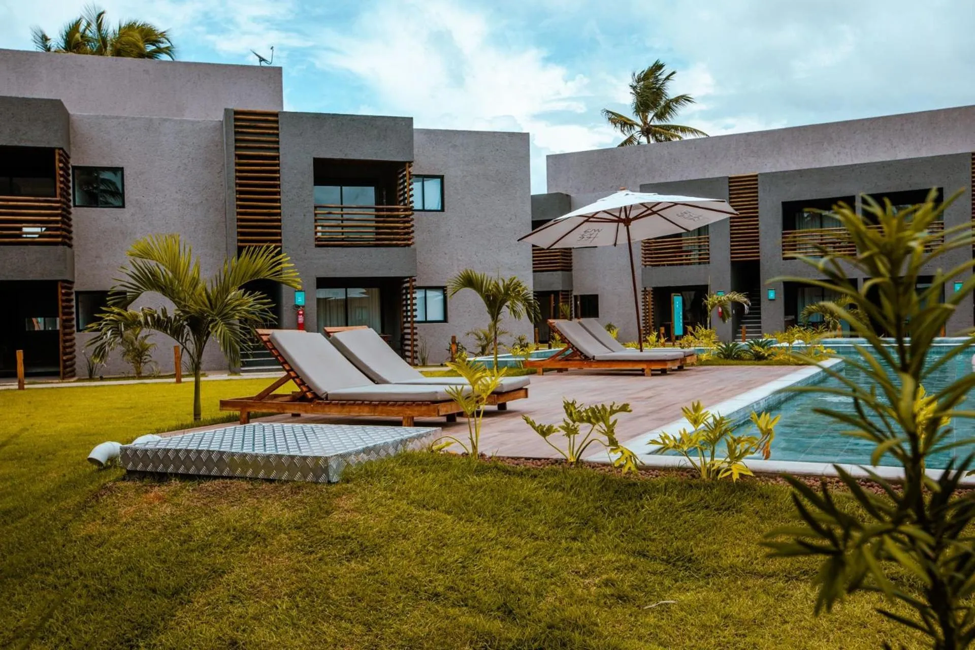 Area and facilities in Villas Manatee Milagres por Quarto à Vista