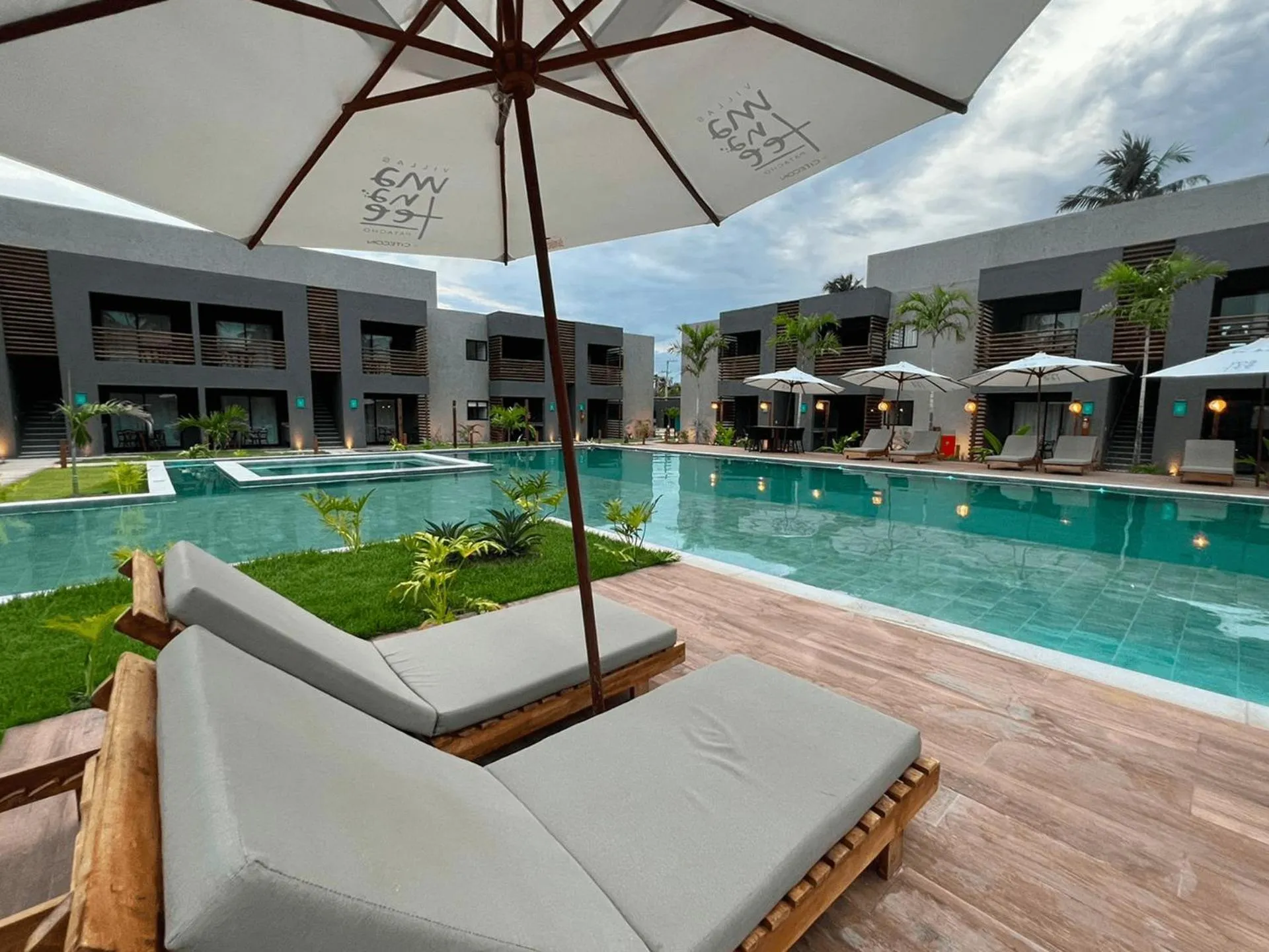 Area and facilities in Villas Manatee Milagres por Quarto à Vista