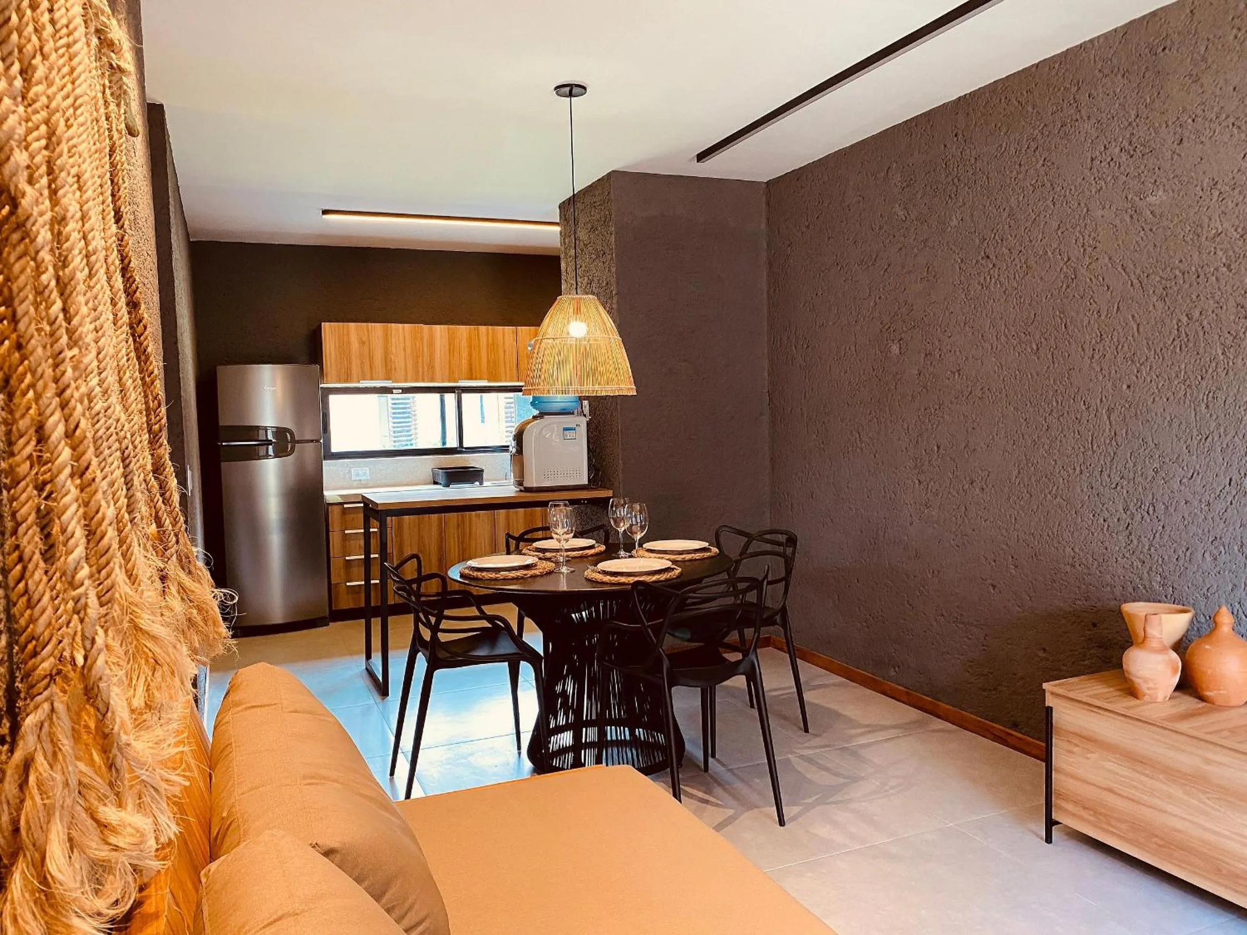 Living room in Villas Manatee Milagres por Quarto à Vista