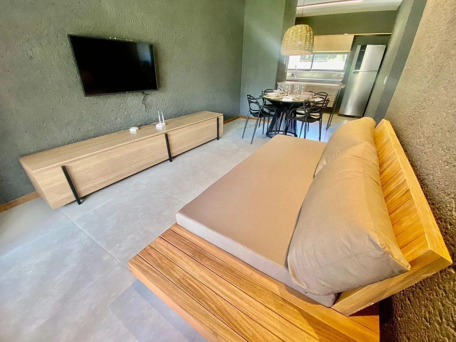 Living room in Villas Manatee Milagres por Quarto à Vista