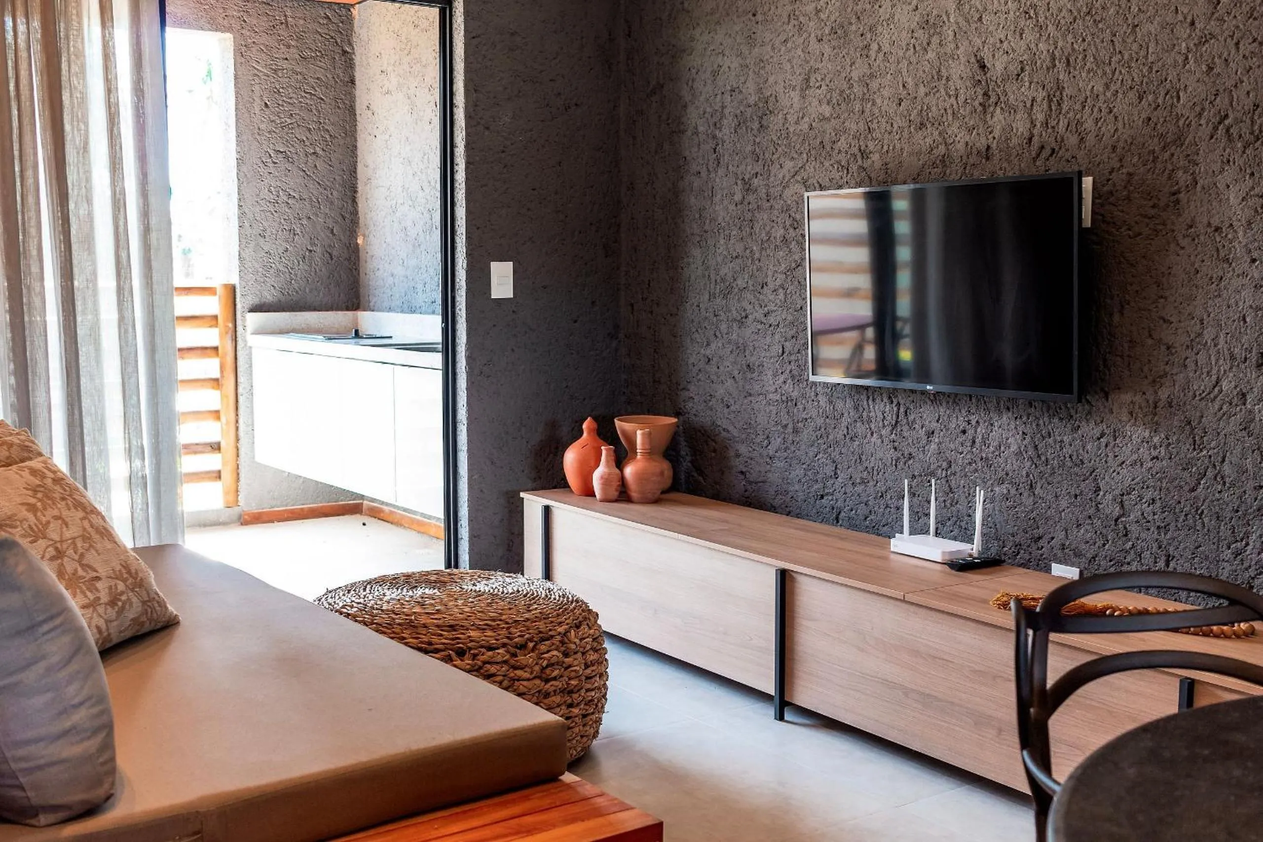 Living room in Villas Manatee Milagres por Quarto à Vista