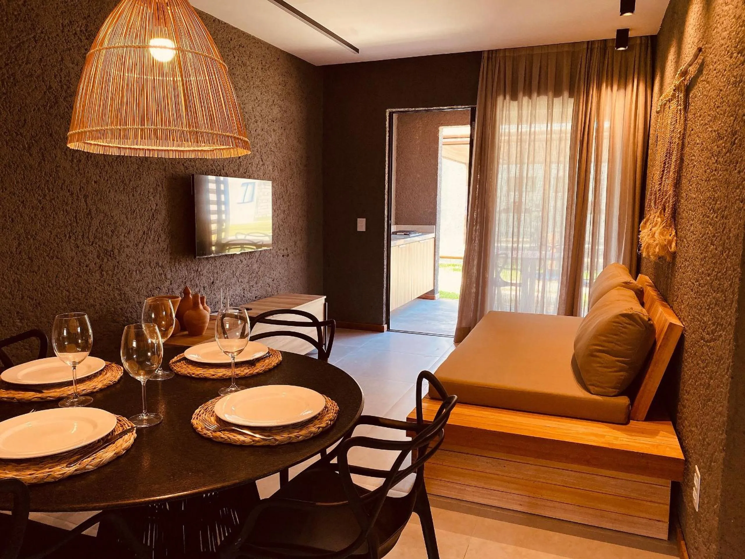 Dining area in Villas Manatee Milagres por Quarto à Vista