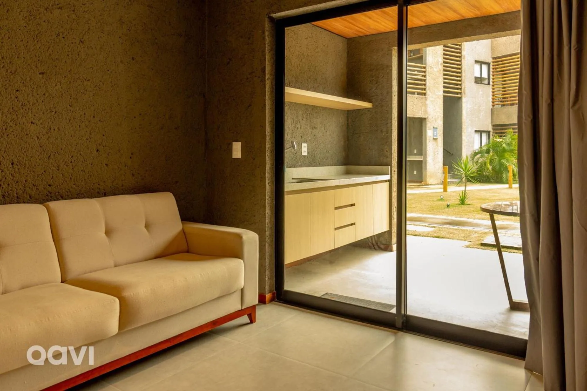 Living room in Villas Manatee Milagres por Quarto à Vista