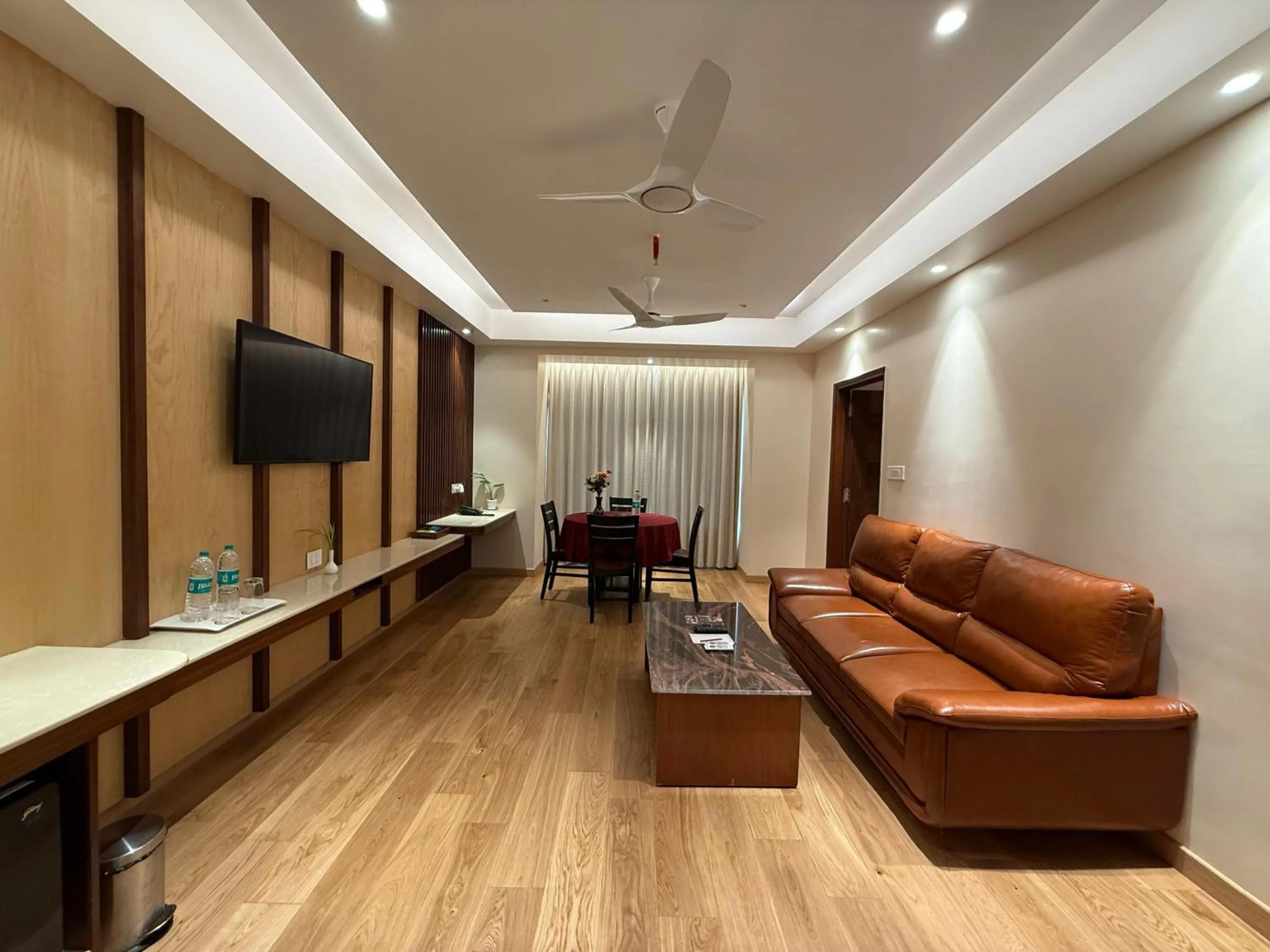 Living room in Hotel the Plaza