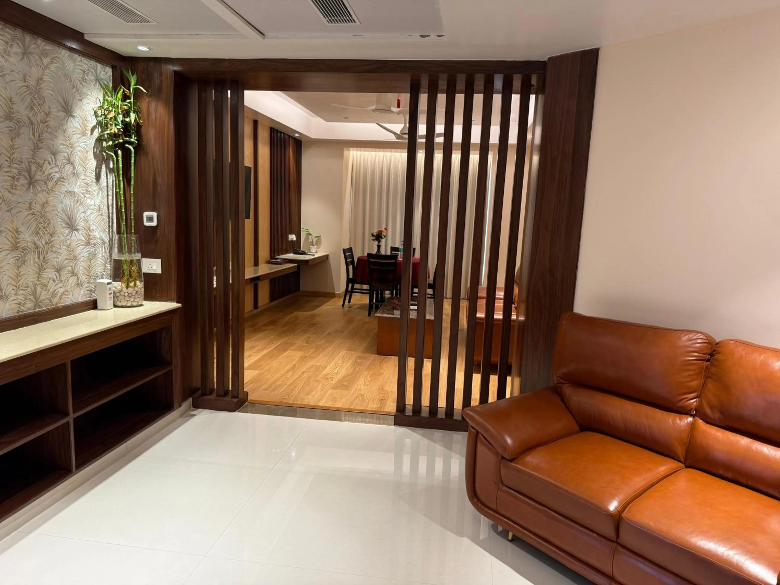 Living room in Hotel the Plaza