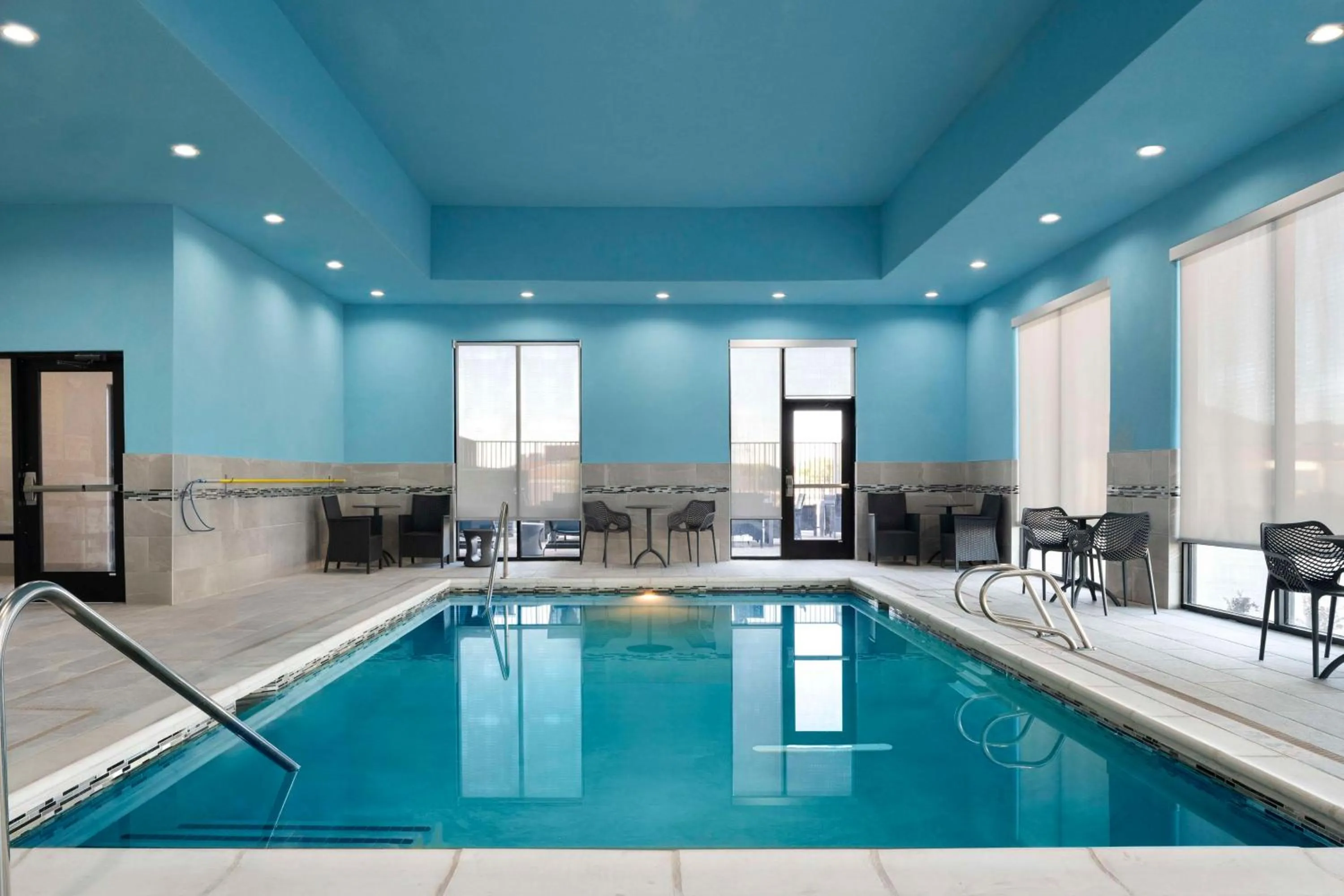 Pool view in Hampton Inn & Suites Amarillo West