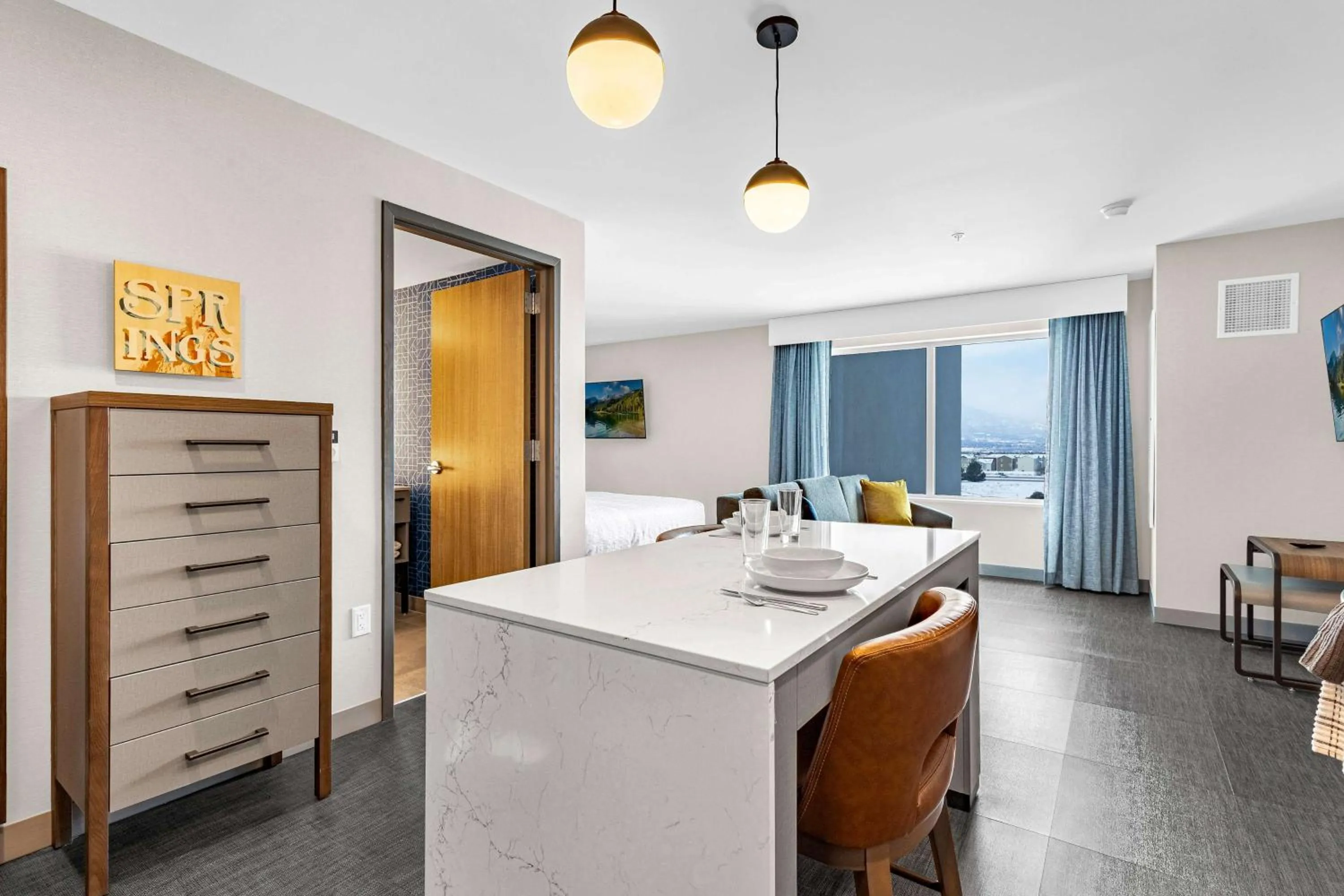 Kitchen or kitchenette in Homewood Suites By Hilton Colorado Springs Airport