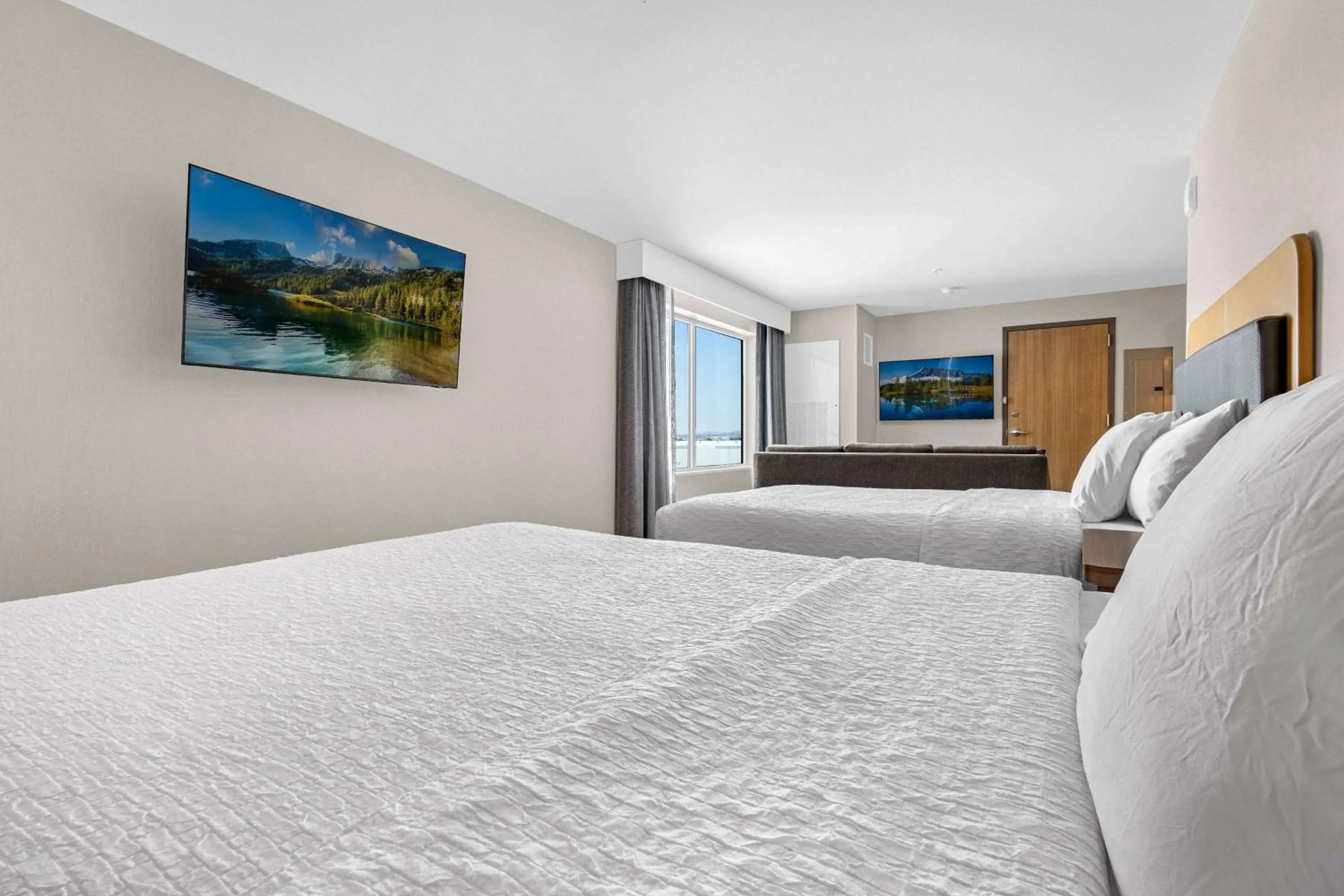 Bed in Homewood Suites By Hilton Colorado Springs Airport