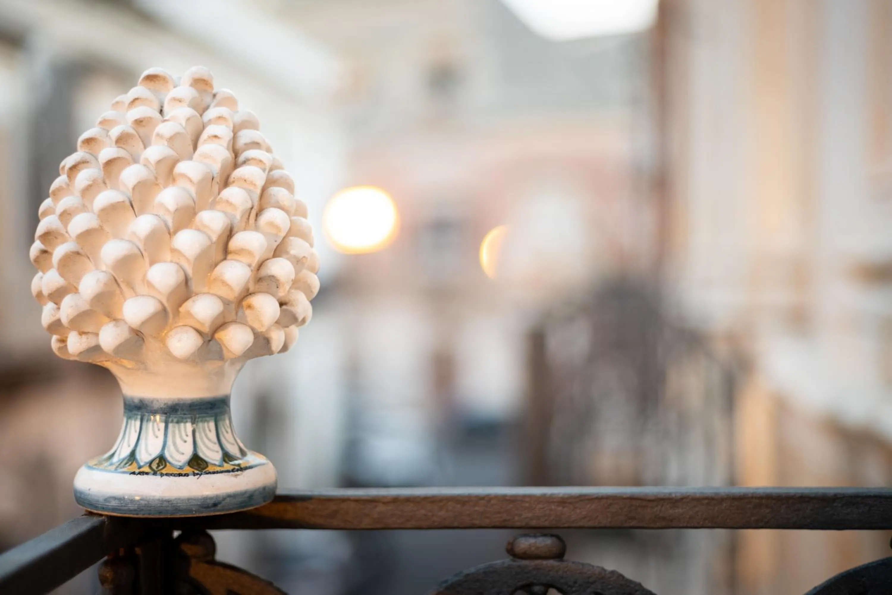 Decorative detail in Fortaleza Charme House