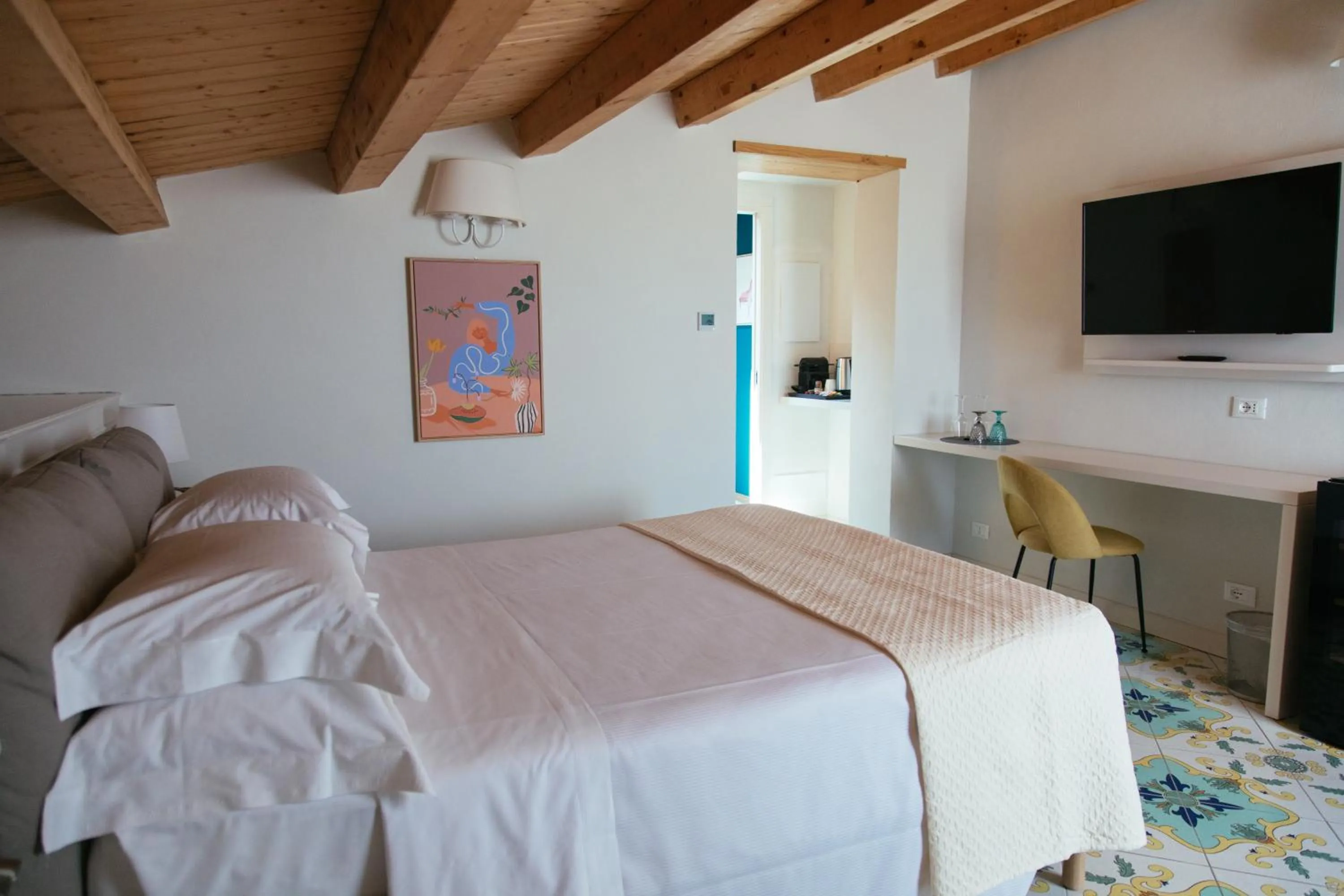 Bed in Fortaleza Charme House