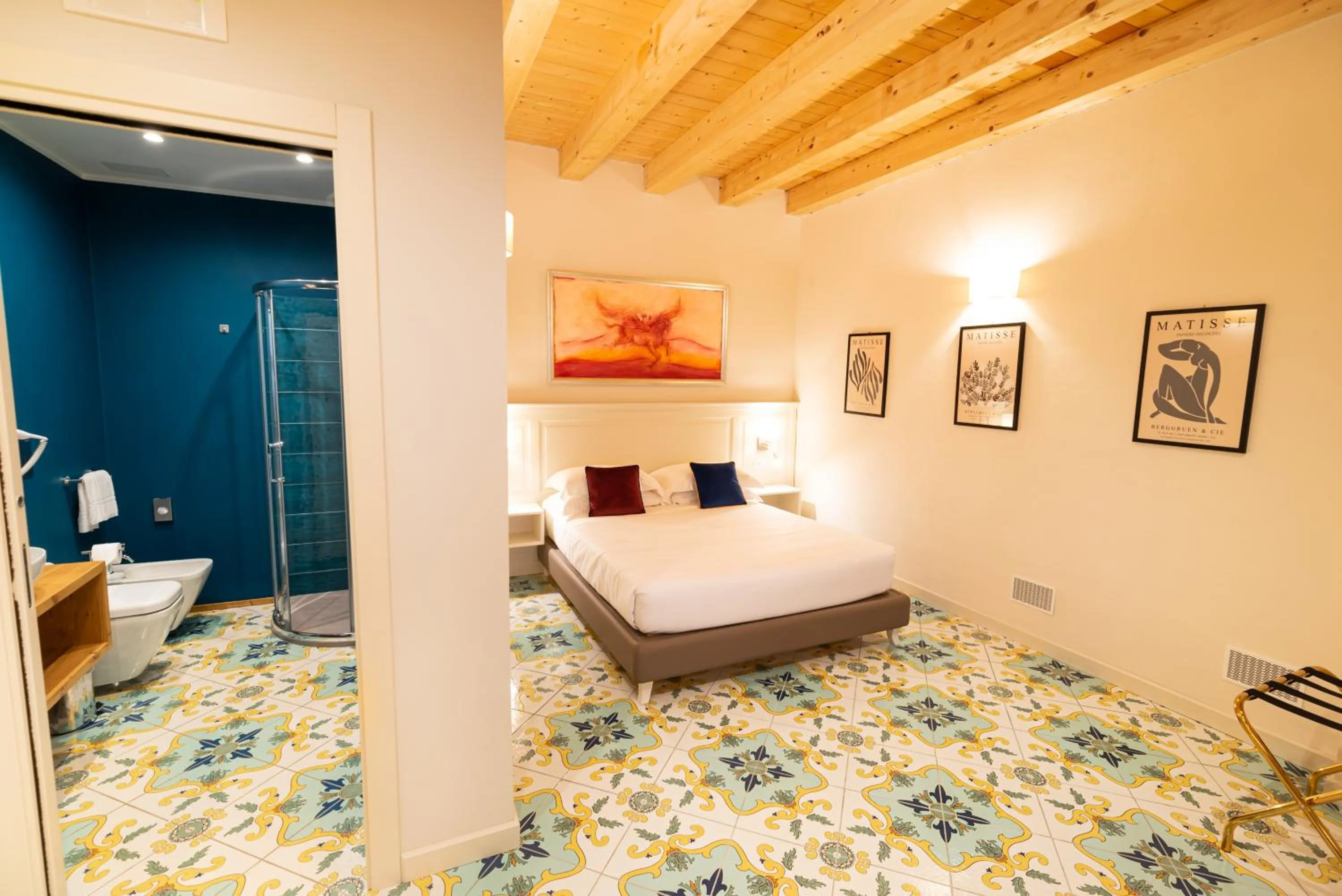 Bed in Fortaleza Charme House