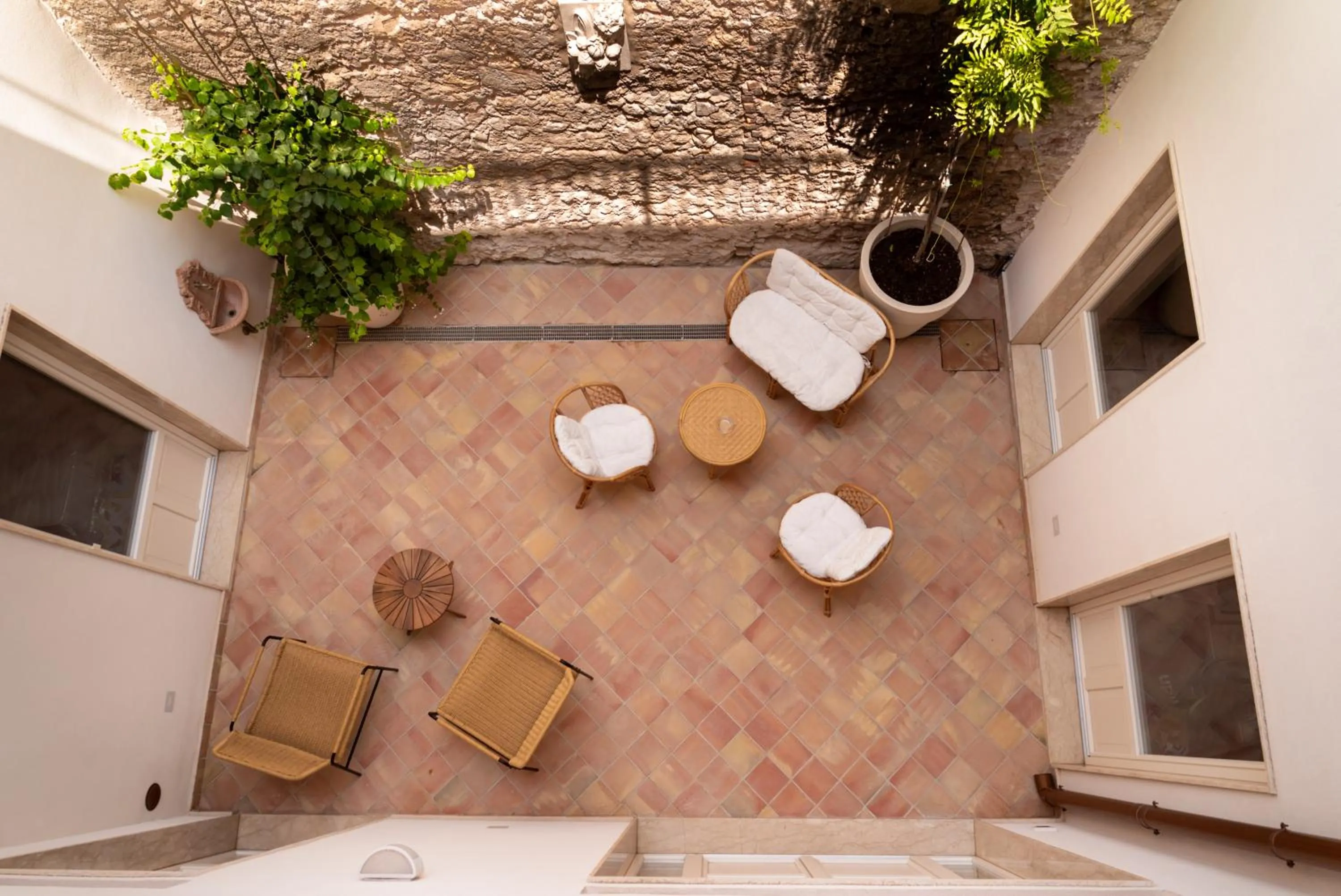 Bird's eye view in Fortaleza Charme House