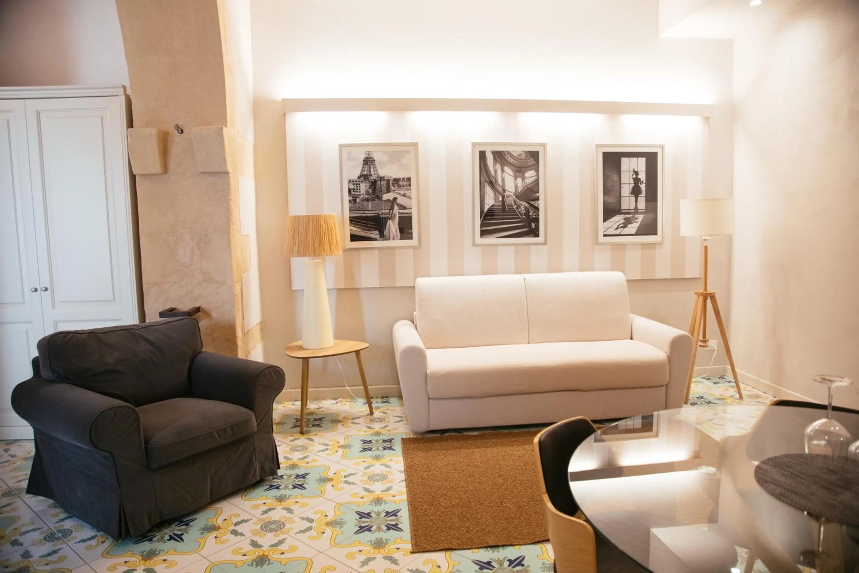 Living room in Fortaleza Charme House