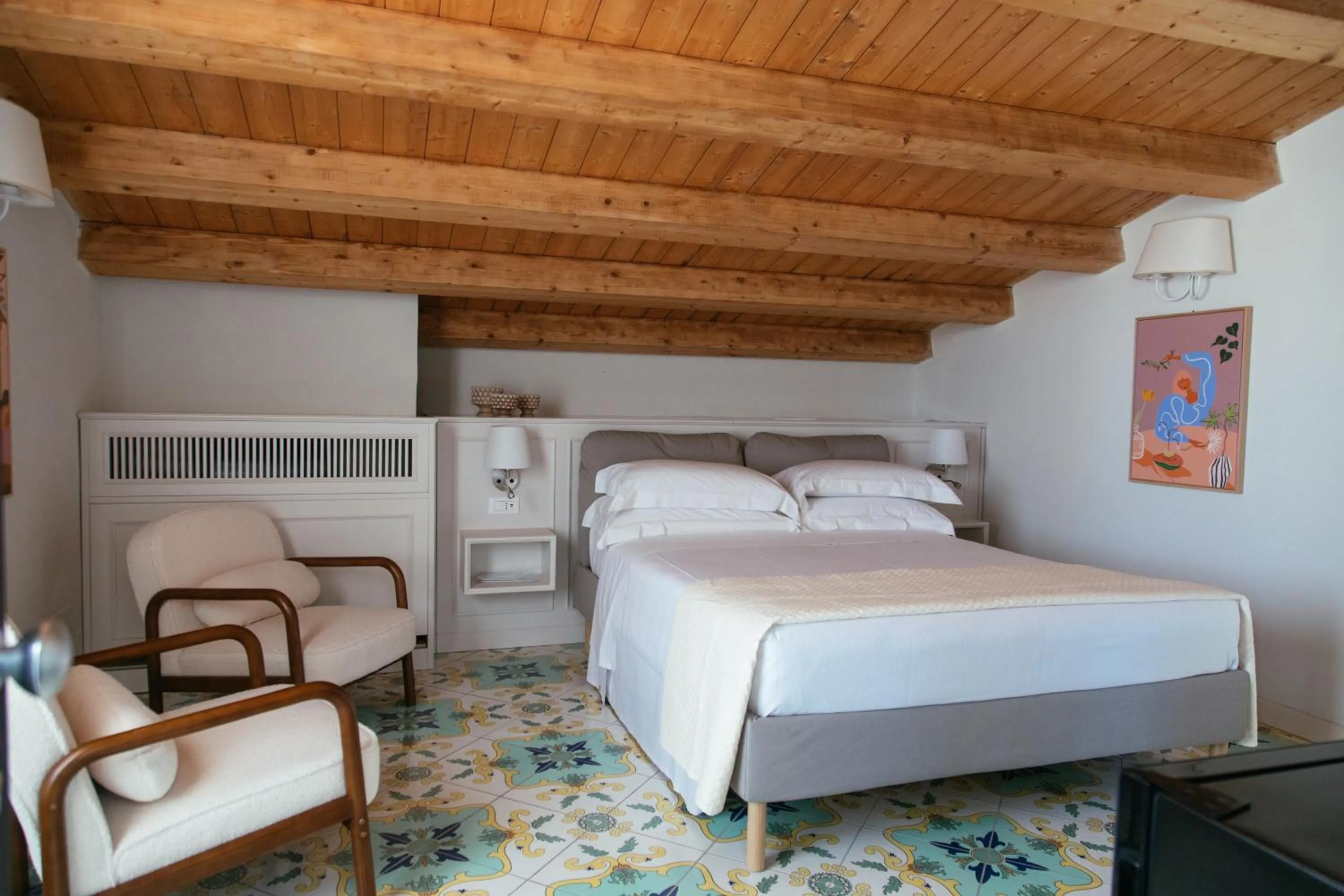 Bed in Fortaleza Charme House