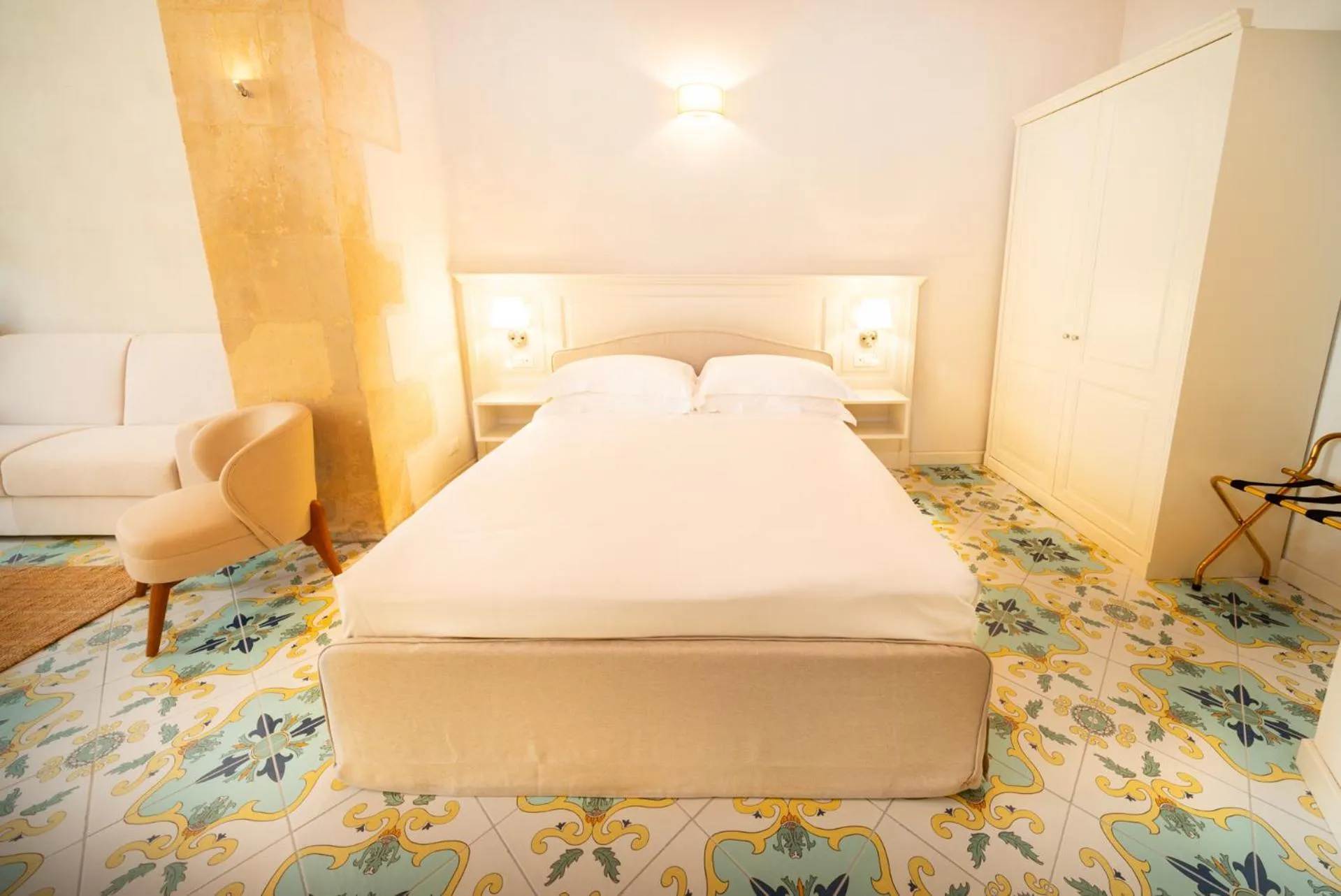 Bed in Fortaleza Charme House